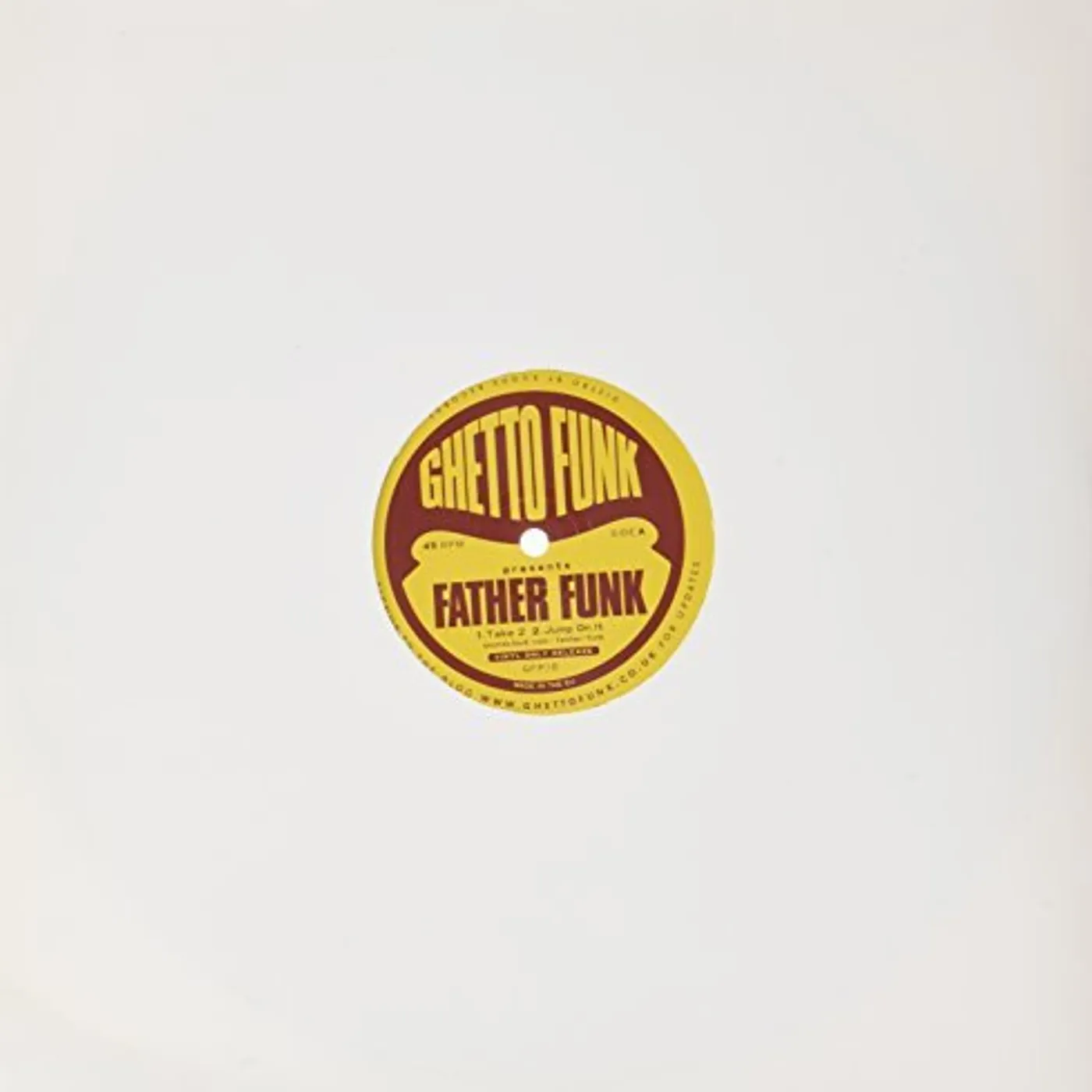 Father Funk GHETTO FUNK PRESENTS.. Vinyl Record - UK Release