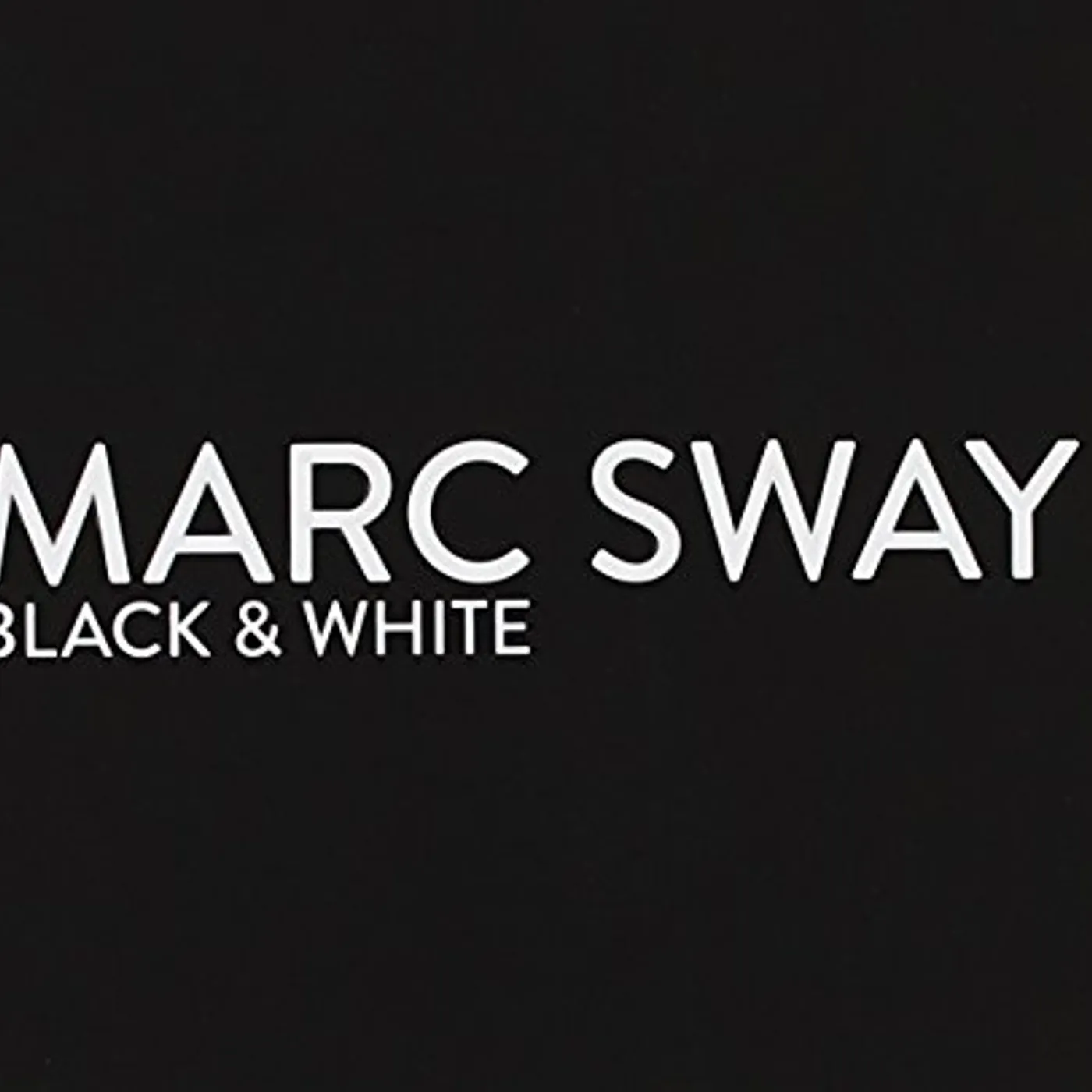 Marc Sway BLACK & WHITE CD