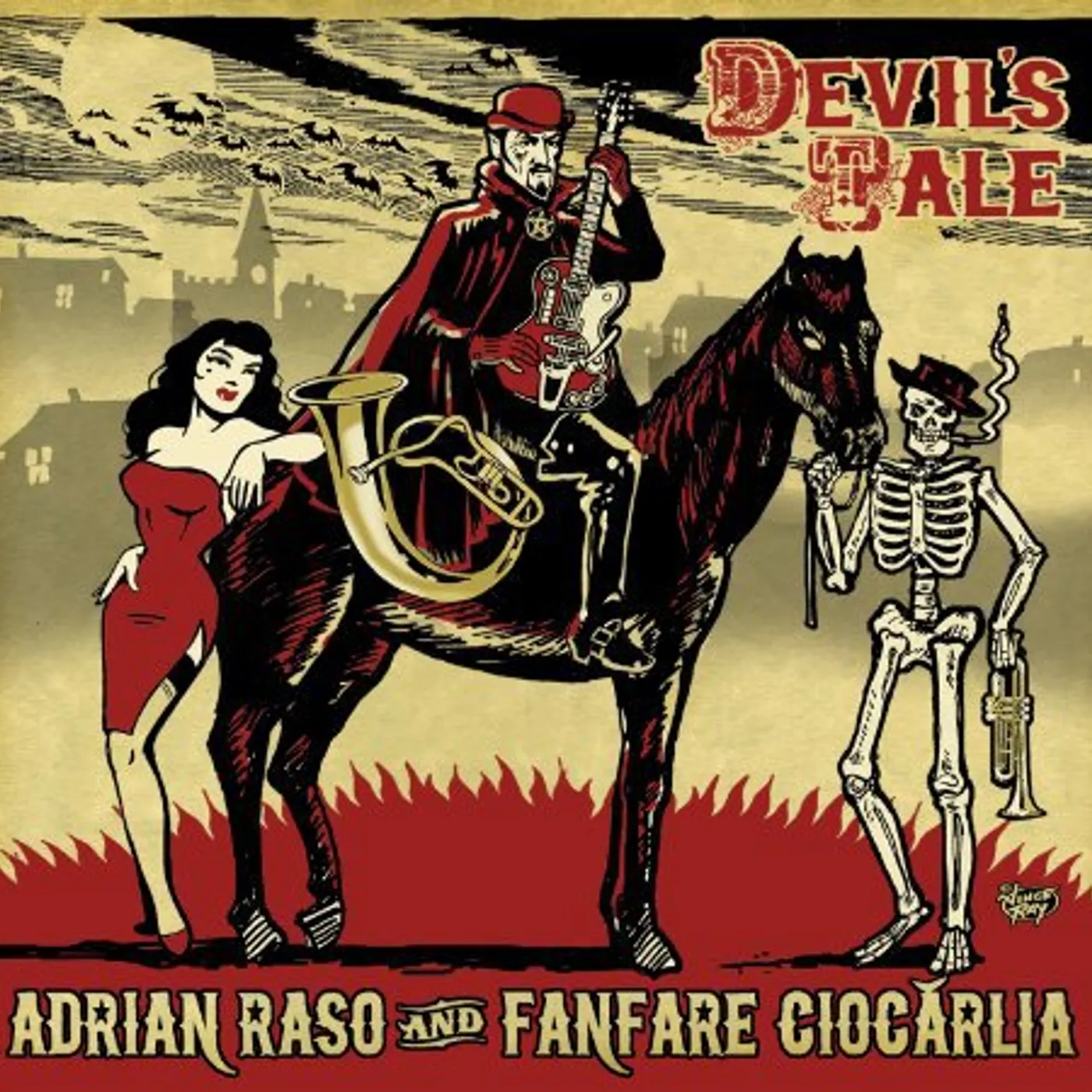 Adrian Raso DEVILS TALE Vinyl Record