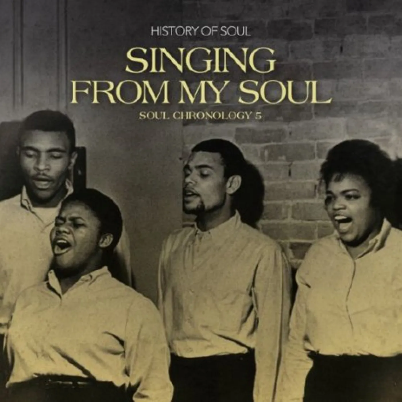 HISTORY OF SOUL SINGING FROM MY SOUL: SOUL CHRONOLOGY 5 CD