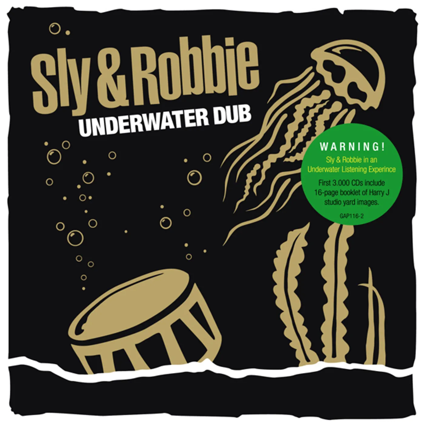 Sly & Robbie UNDERWATER DUB CD