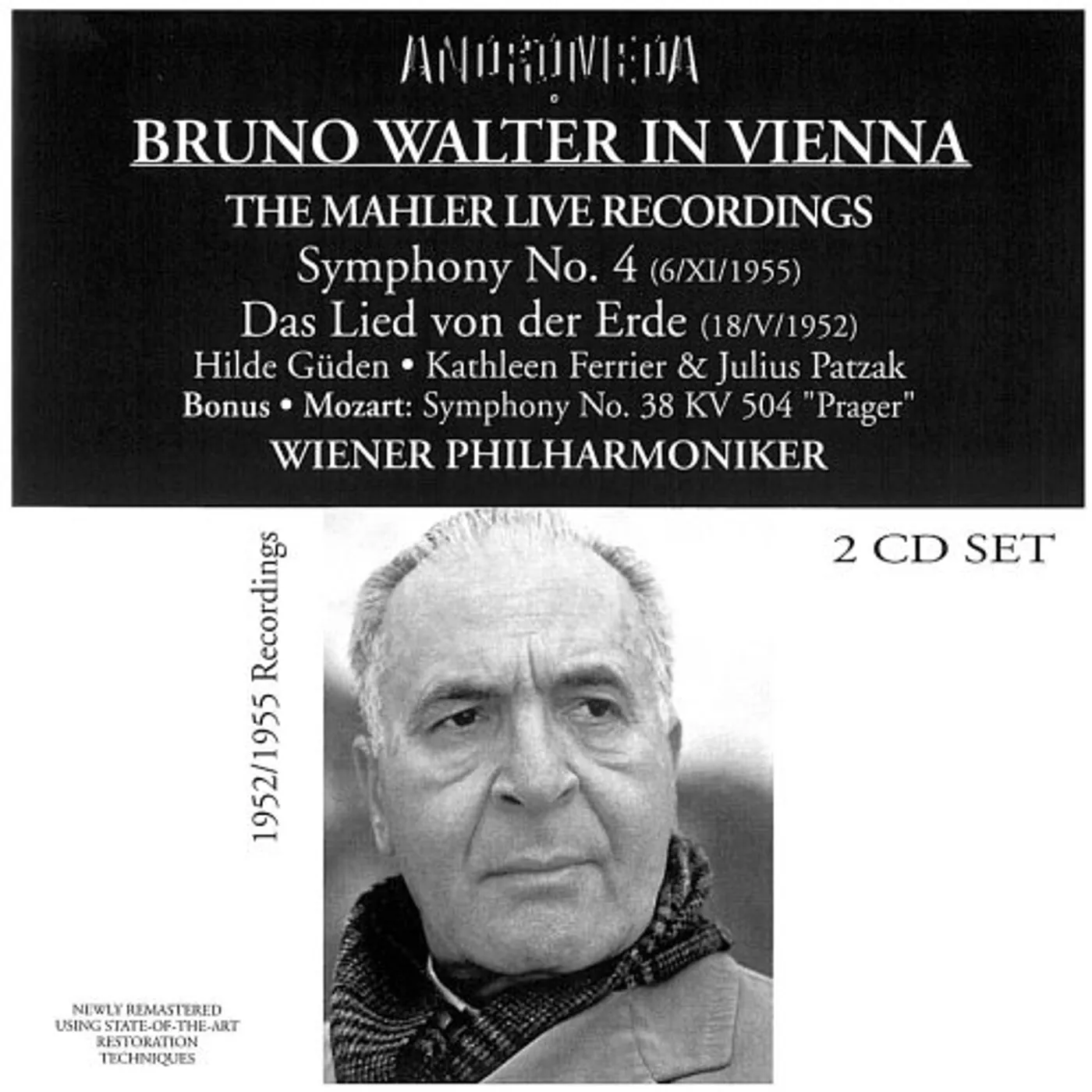 Gustav Mahler DAS LIED VON DER ERDE SYM 4 CD