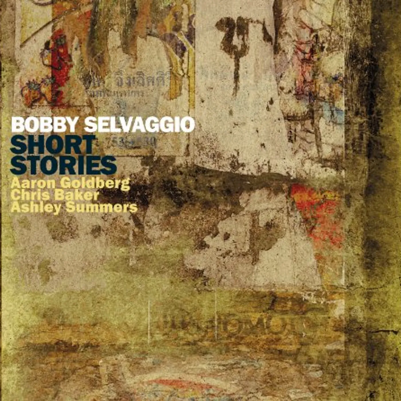 Bobby Selvaggio SHORT STORIES CD