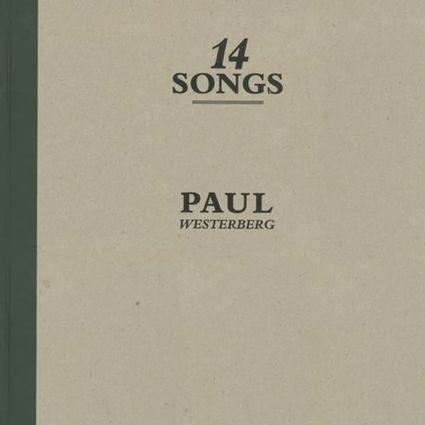 Paul Westerberg 14 Songs Vinyl Record