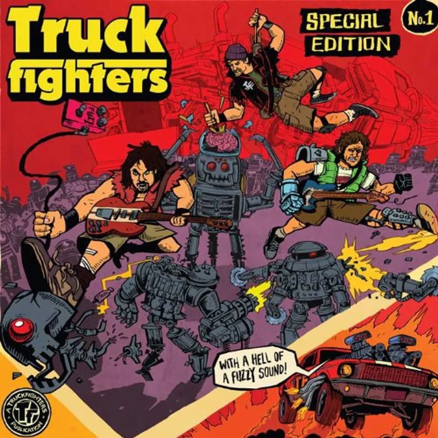 Truckfighters GRAVITY X/PHI Vinyl Record - Holland Release
