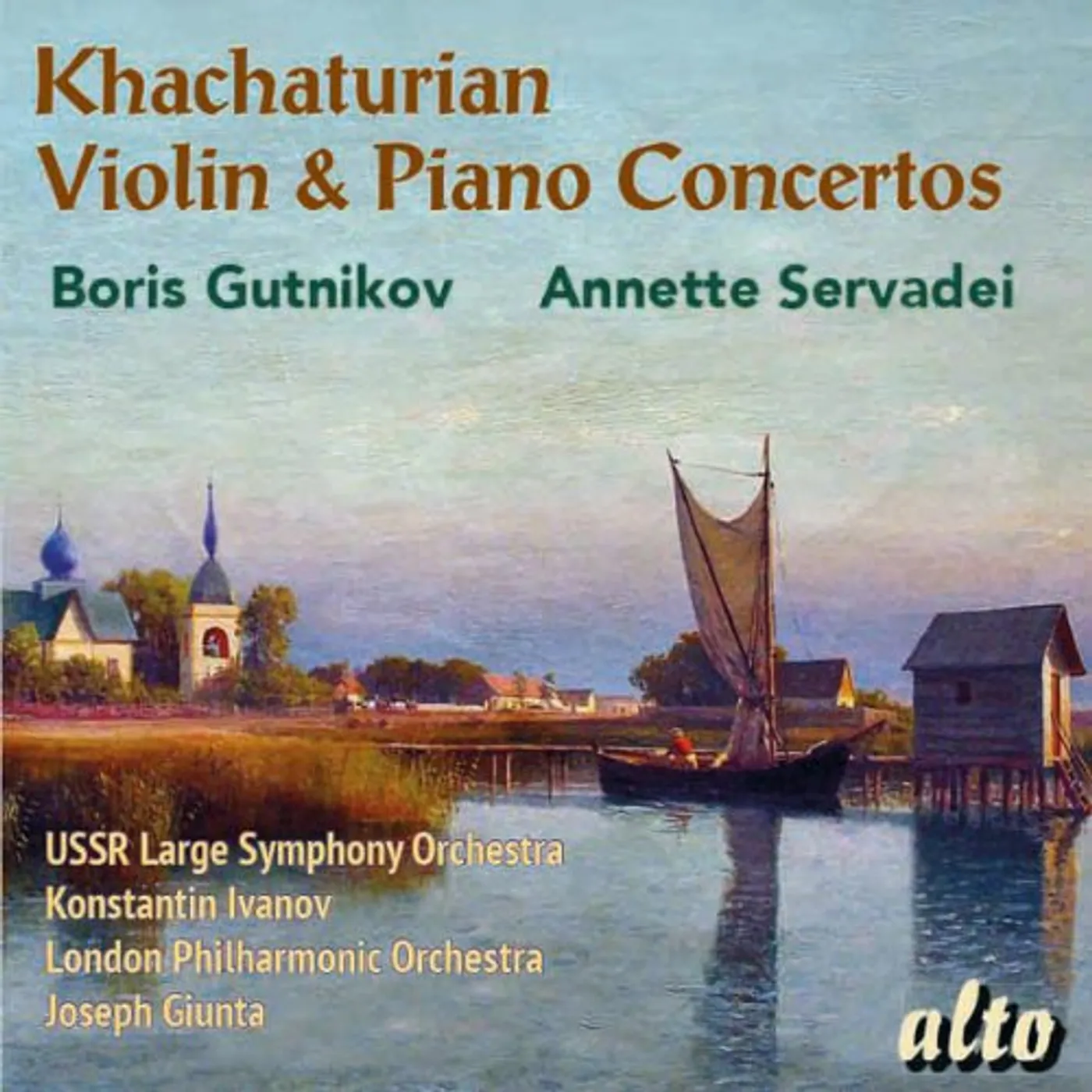 Khachaturian VIOLIN & PIANO CONCERTOS CD