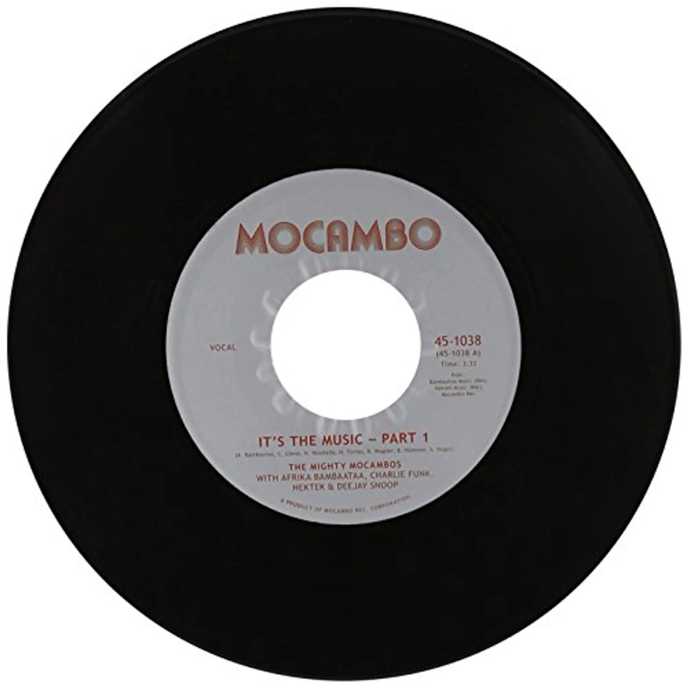 The Mighty Mocambos It's The Music Vinyl Record