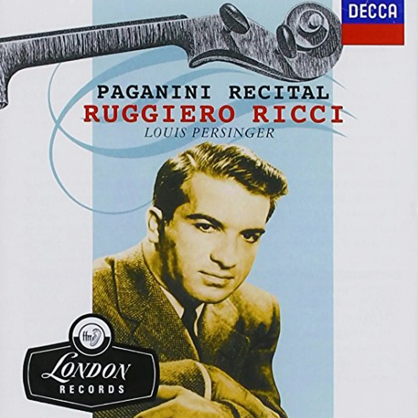 Ruggiero Ricci PAGANINI RECITAL CD