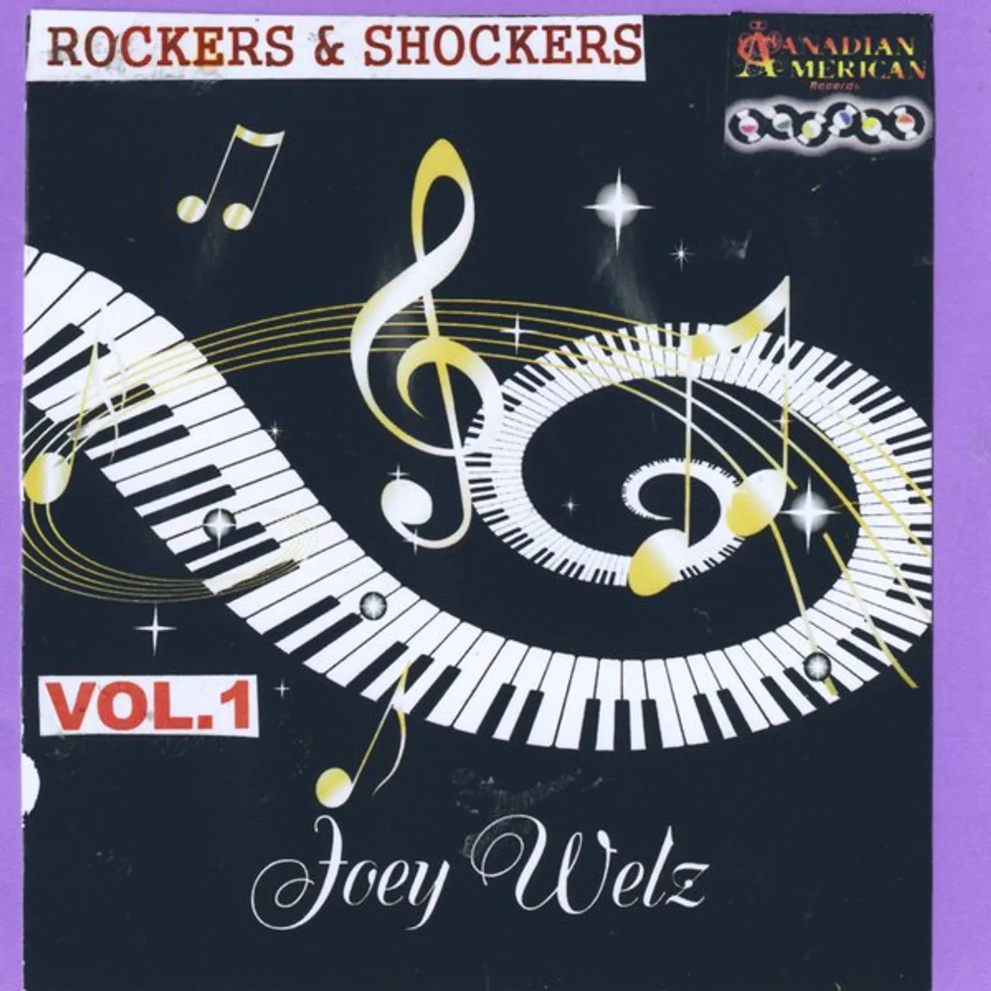 Joey Welz ROCKERS & SHOCKERS VOL. 1 CD