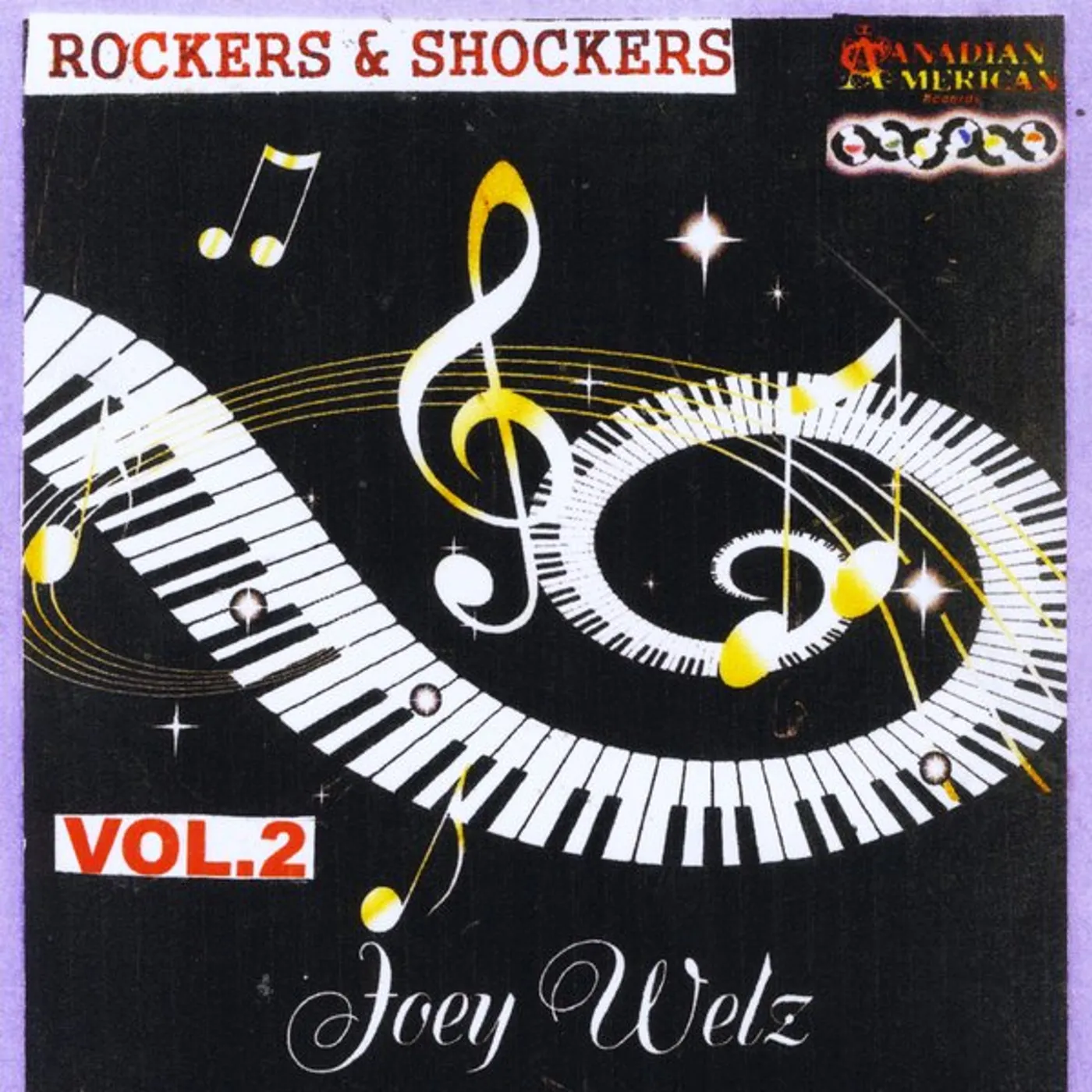 Joey Welz ROCKERS & SHOCKERS VOL. 2 CD