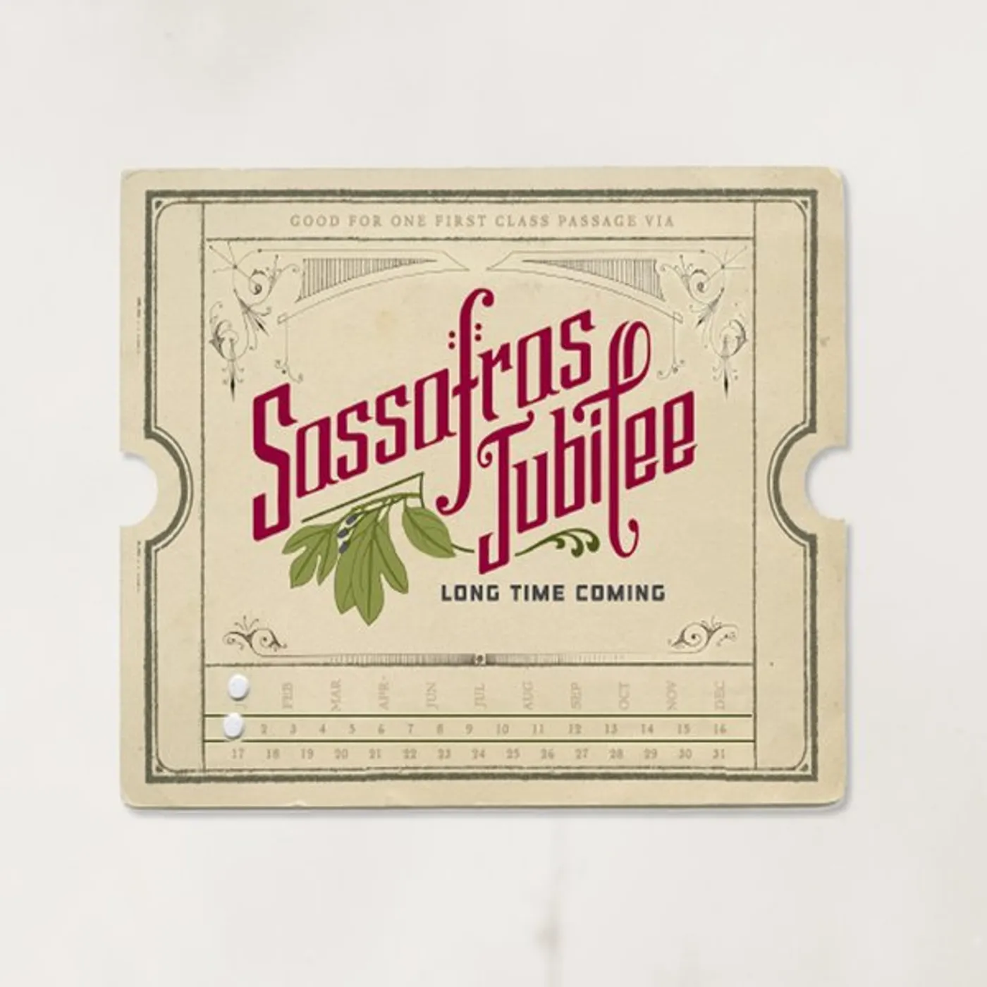 Sassafras Jubilee LONG TIME COMING CD