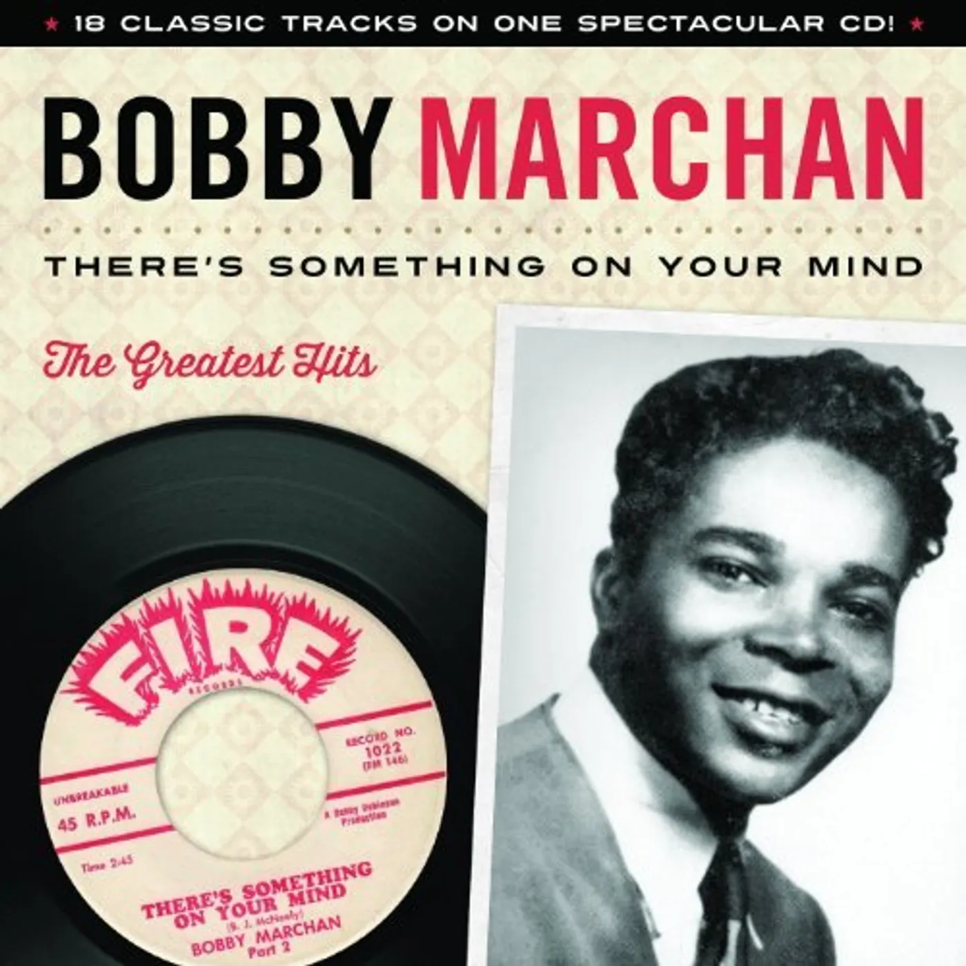 Bobby Marchan THERE IS SOMETHING ON YOUR MIND: GREATEST HITS CD