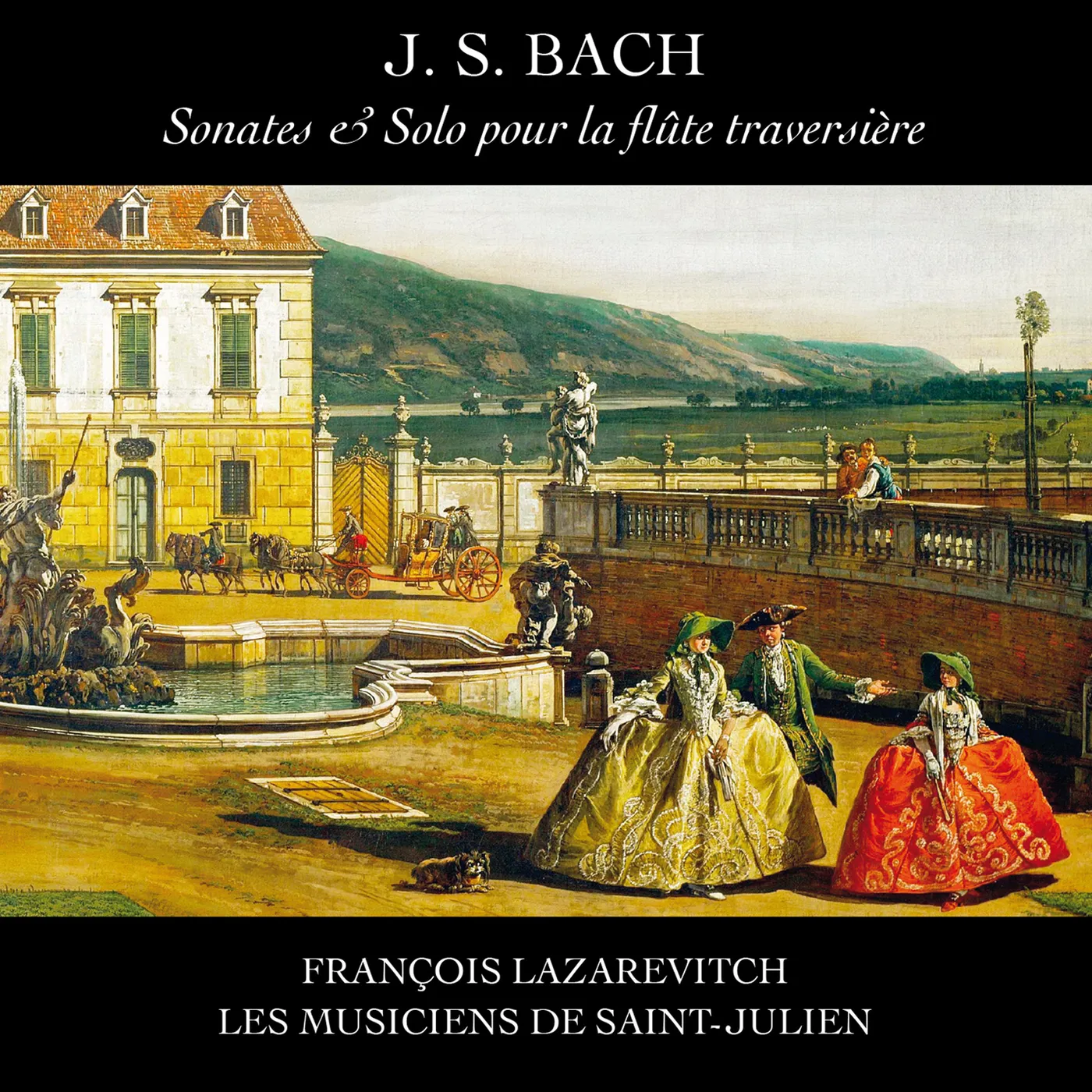 Johann Sebastian Bach SONATES & SOLO POUR LA FLUTE TRAVERSIERE CD
