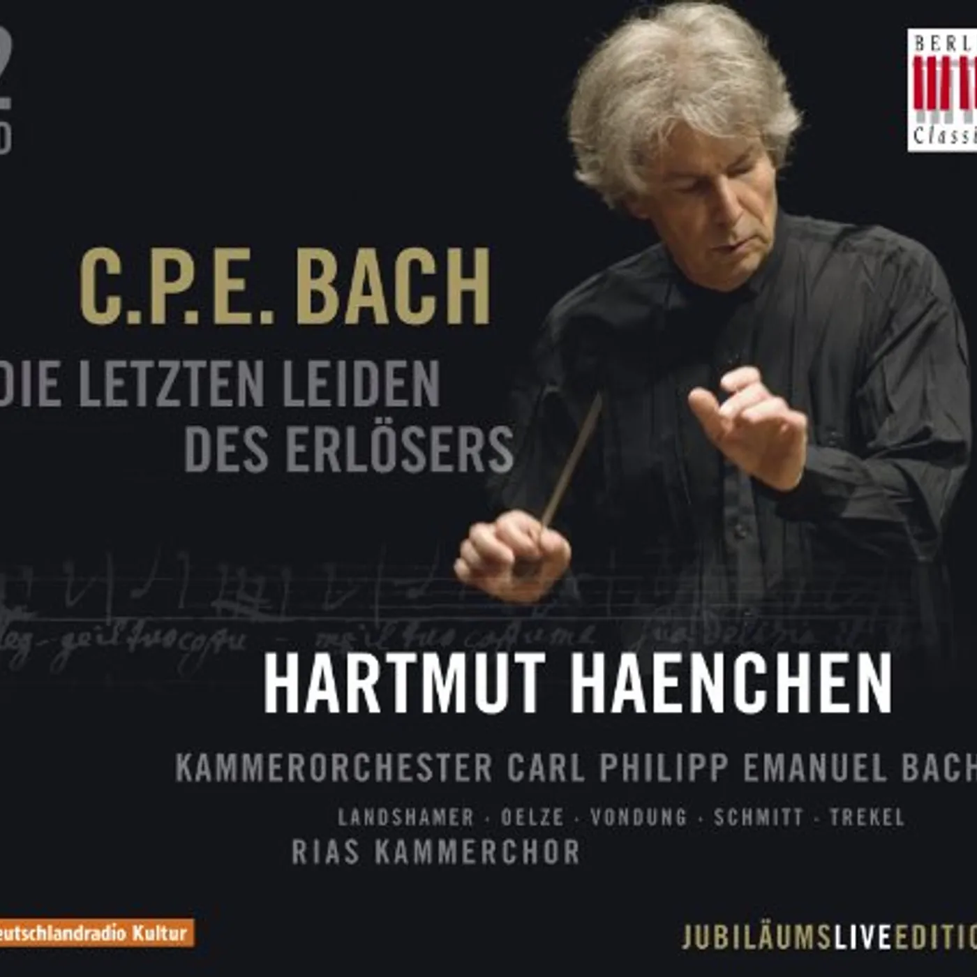 C.P.E. Bach LETZTEN LEIDEN DES ERLESERS CD