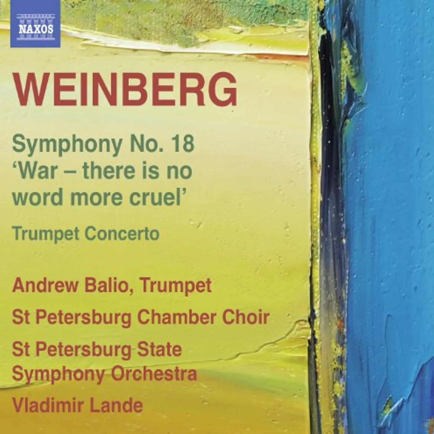 Weinberg SYM 18 CD