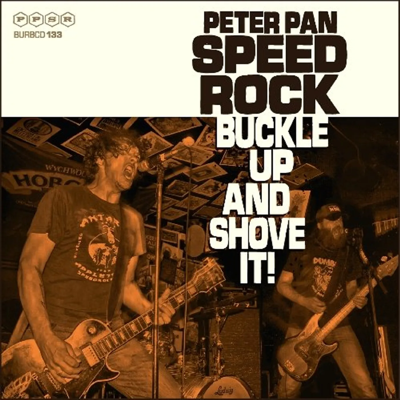 Peter Pan Speedrock BUCKLE UP & SHOVE IT Vinyl Record - UK Release