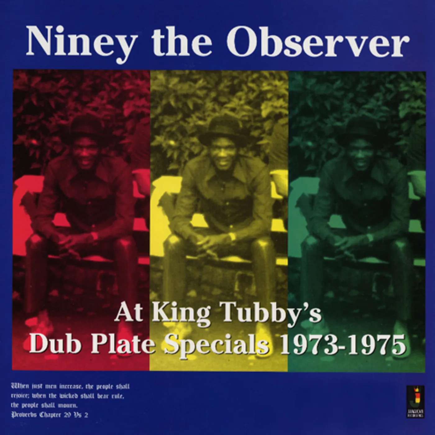 Niney The Observer AT KING TUBBY'S: DUB PLATE SPECIALS 1973-1975 CD