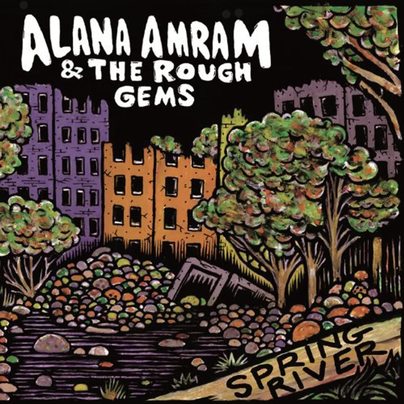 Alana Amram and the Rough Gems Spring River Vinyl Record