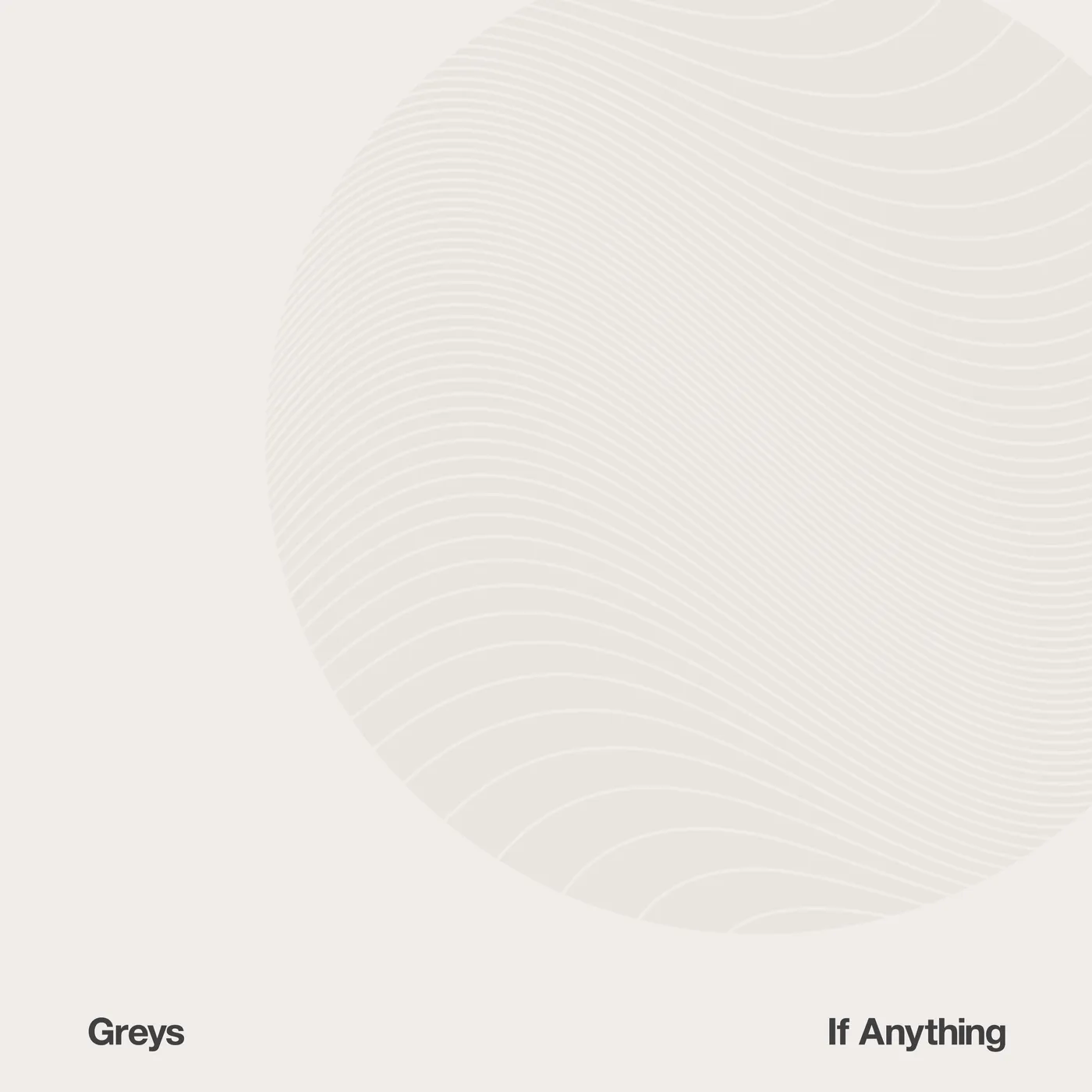 Greys IF ANYTHING CD