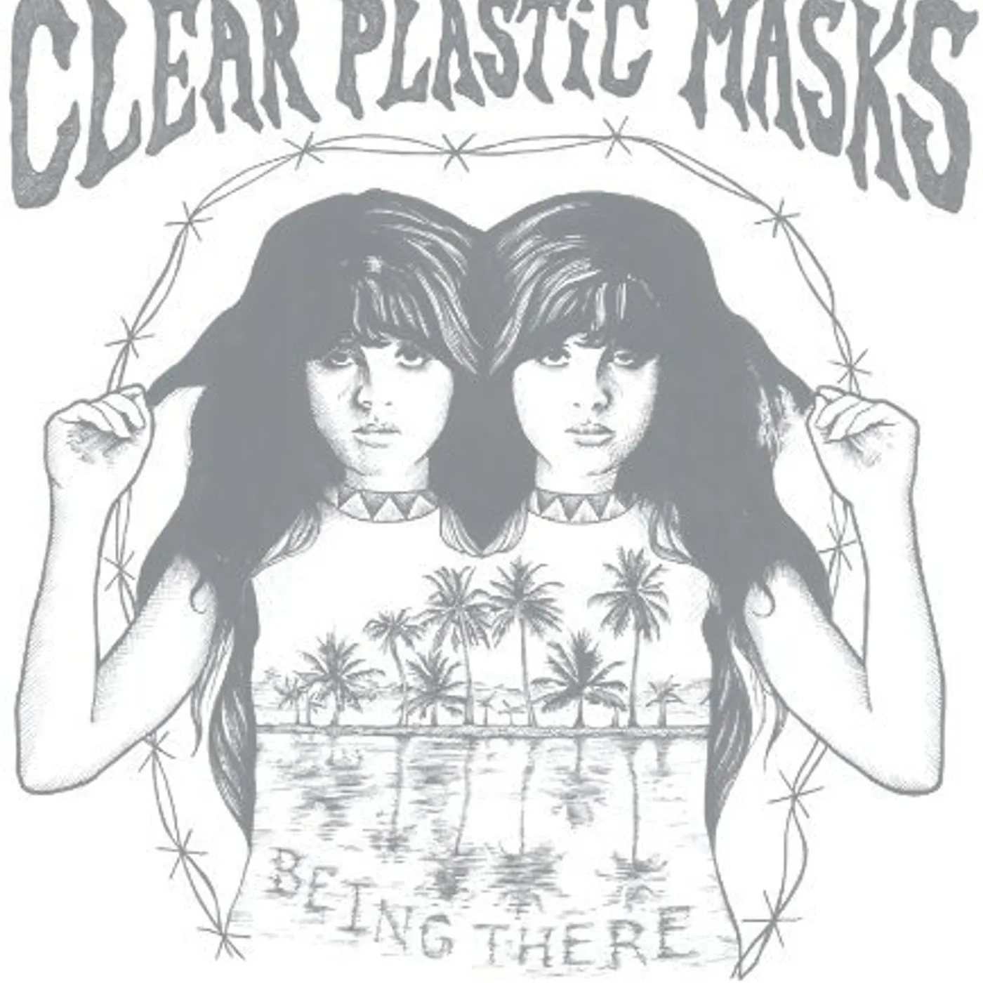 Clear Plastic Masks Being There Vinyl Record