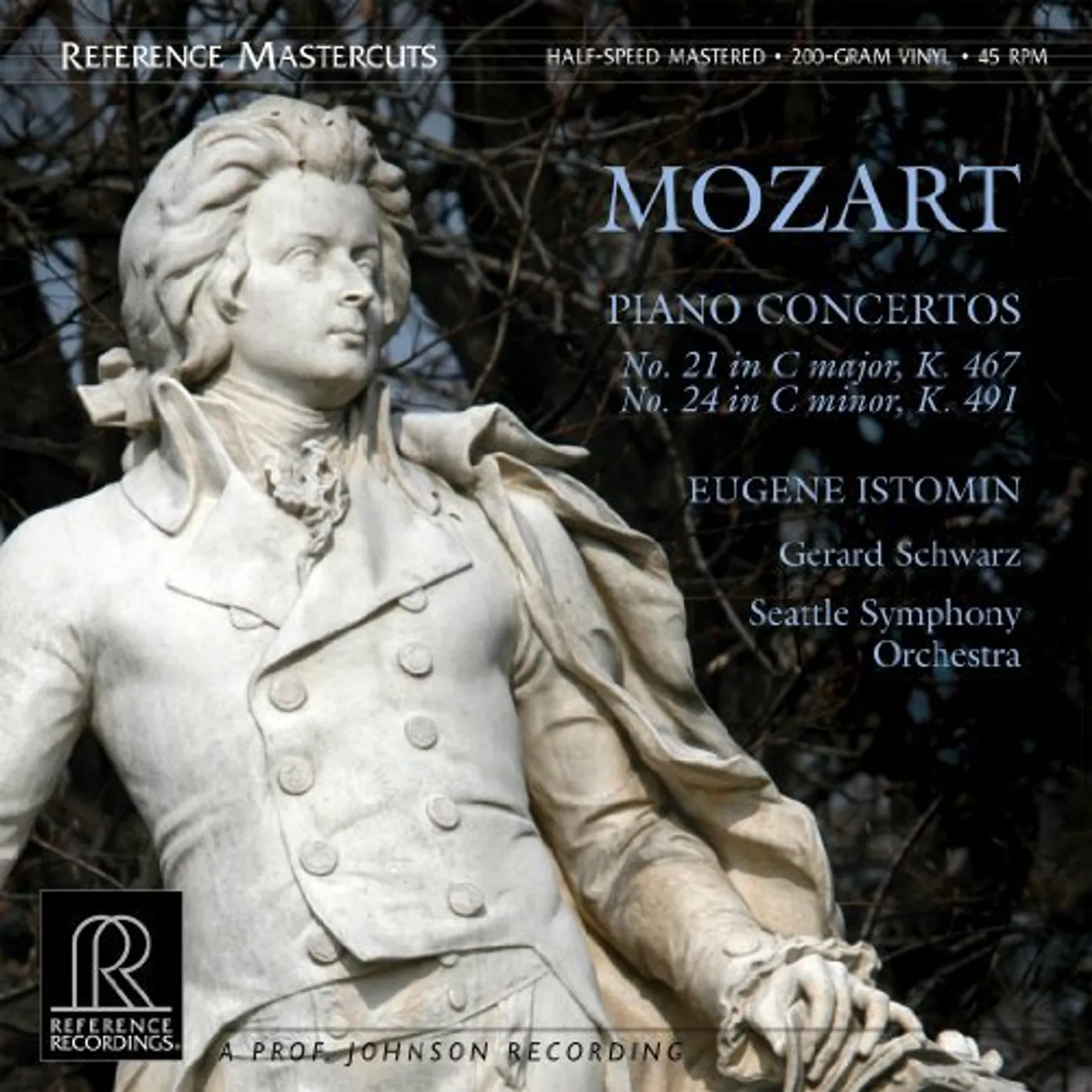 Wolfgang Amadeus Mozart PIANO CONCERTOS 21 & 24 Vinyl Record