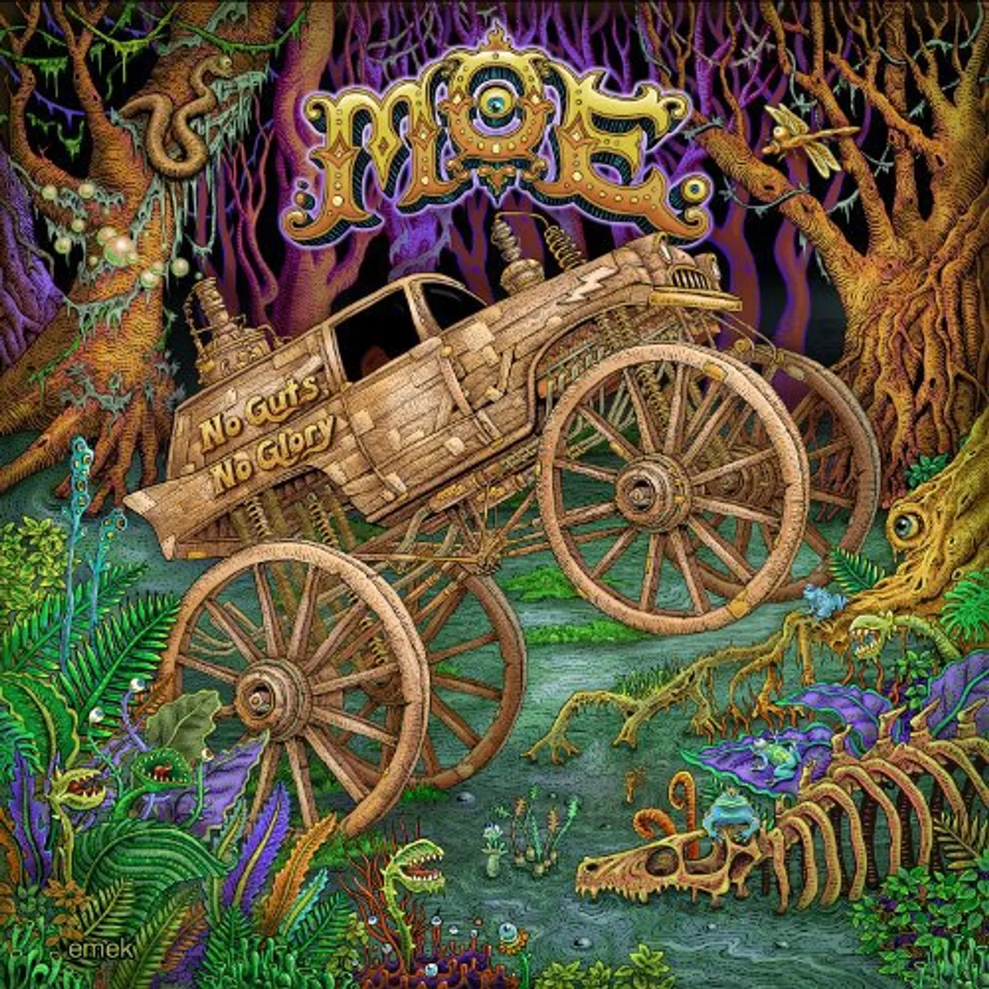 moe. NO GUTS NO GLORY Vinyl Record