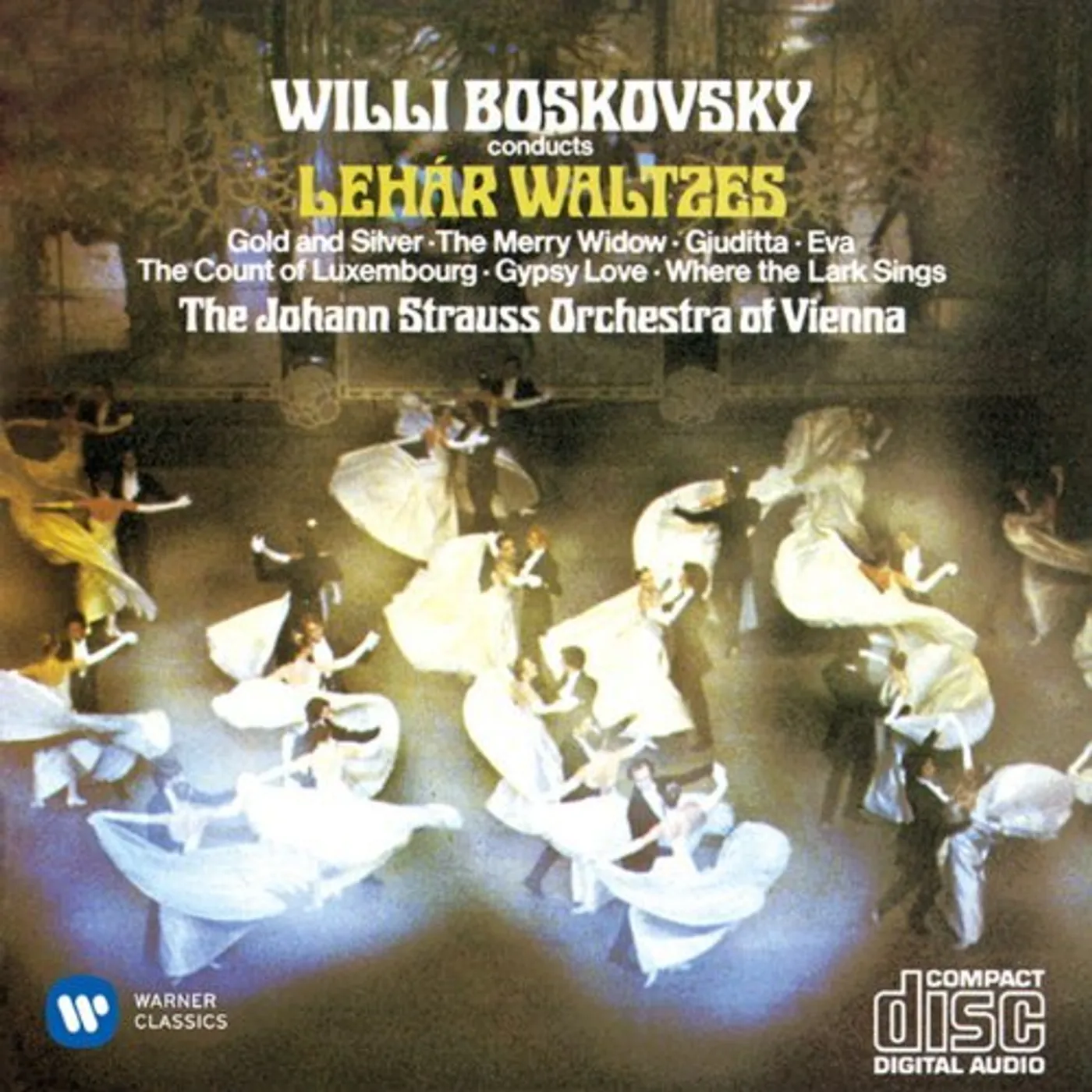 Willi Boskovsky LEHAR: WALTZERS CD