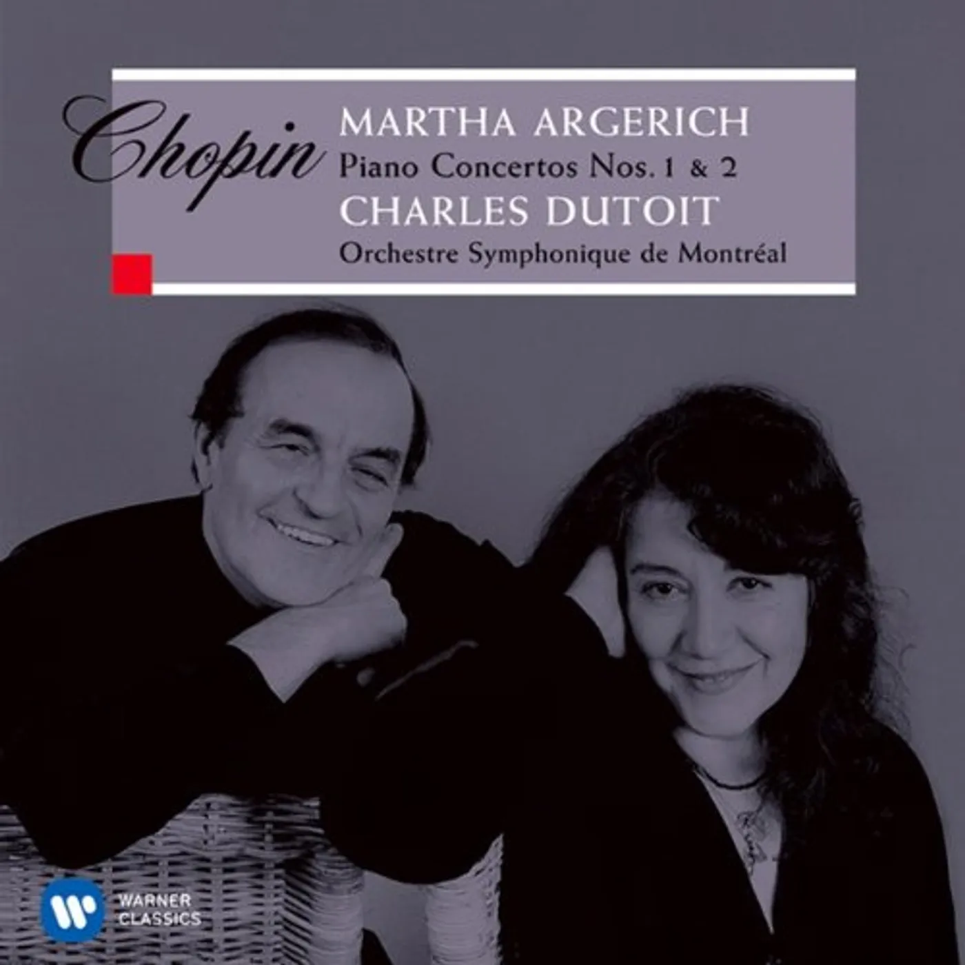 Martha Argerich CHOPIN : PIANO CONCERTO NO.1 & NO.2 CD