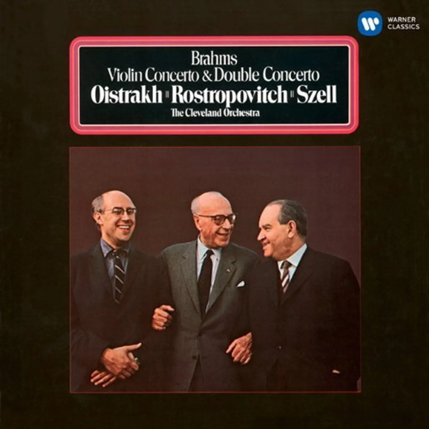 David Oistrakh BRAHMS: VIOLIN CONCERTO & DOUBLE CON CD