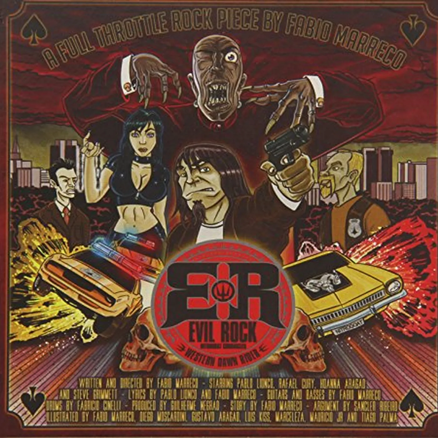 Evil Rock WESTERN DAWN RIDER CD