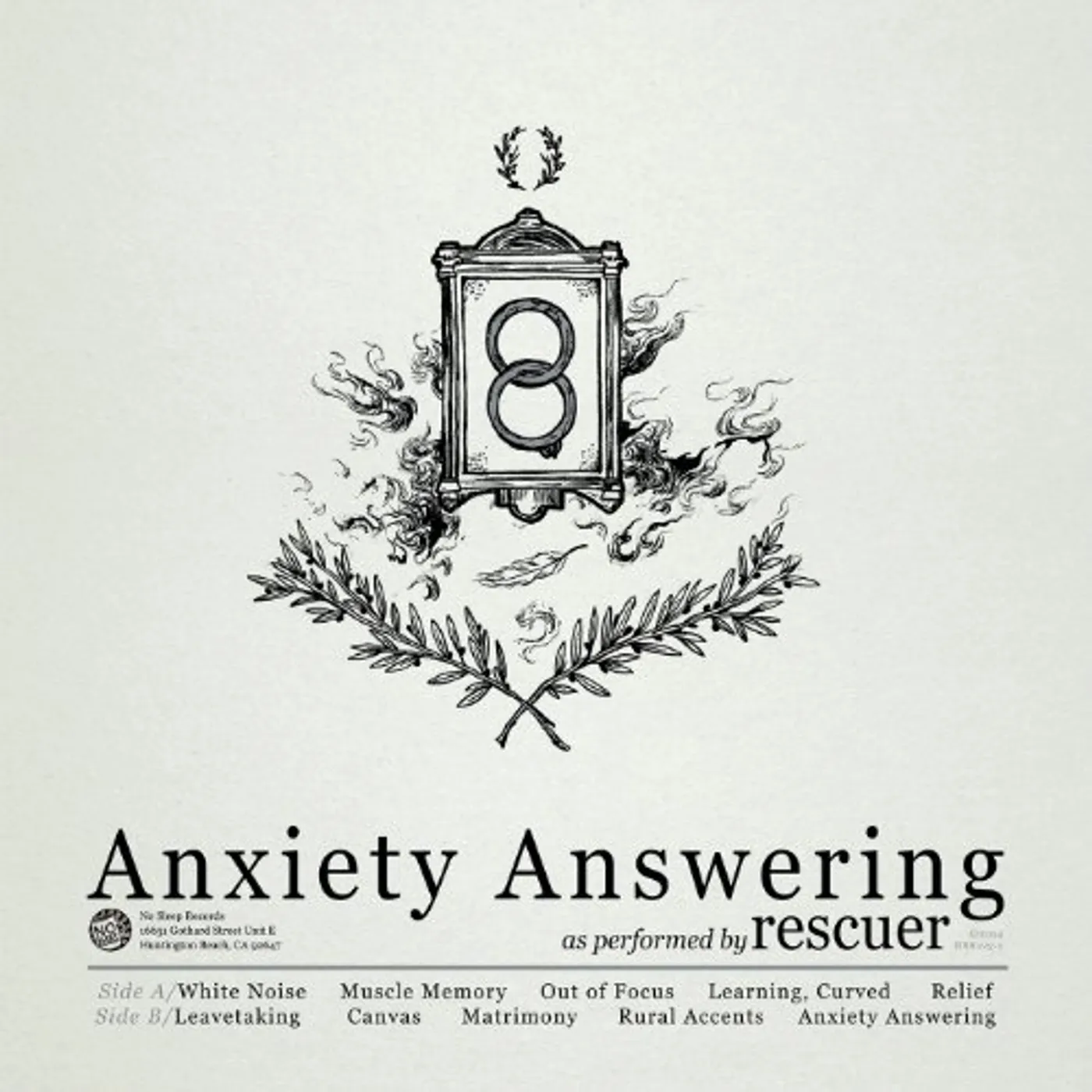 Rescuer ANXIETY ANSWERING CD