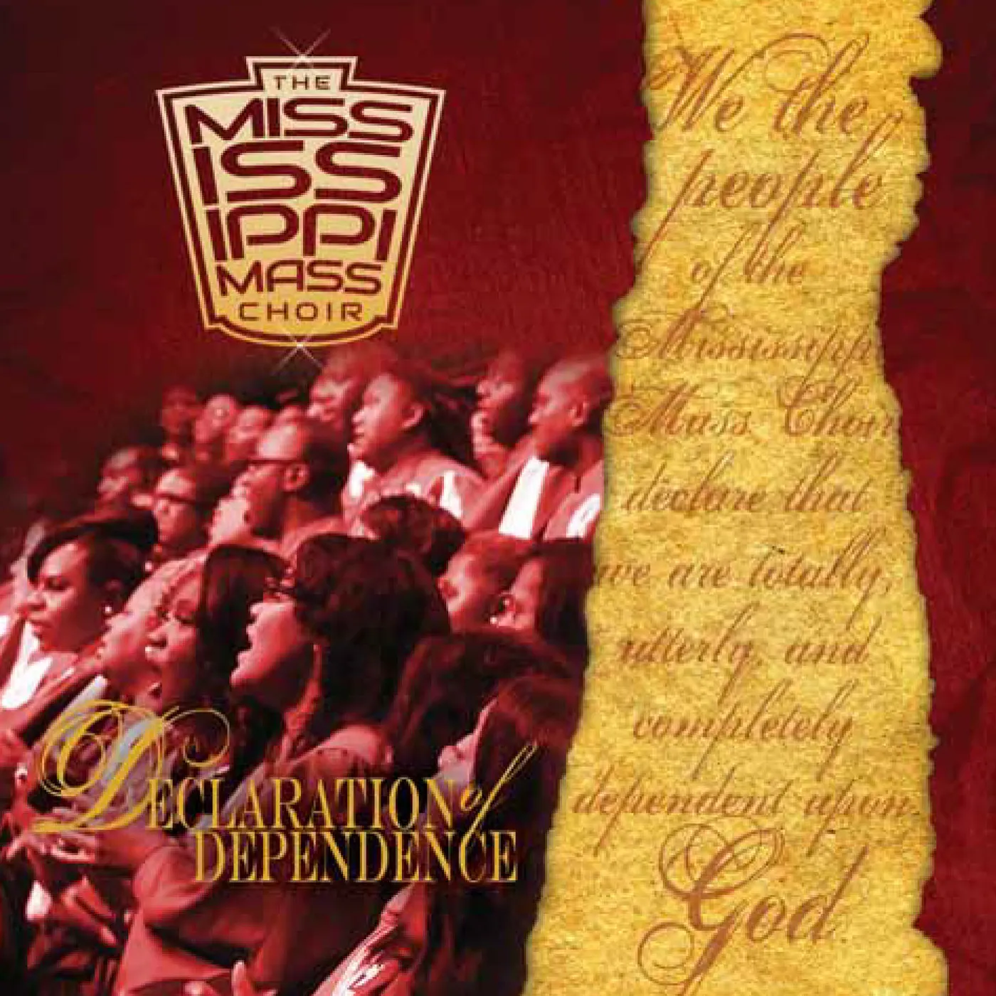 Mississippi Mass Choir DECLARATON OF DEPENDENCE CD