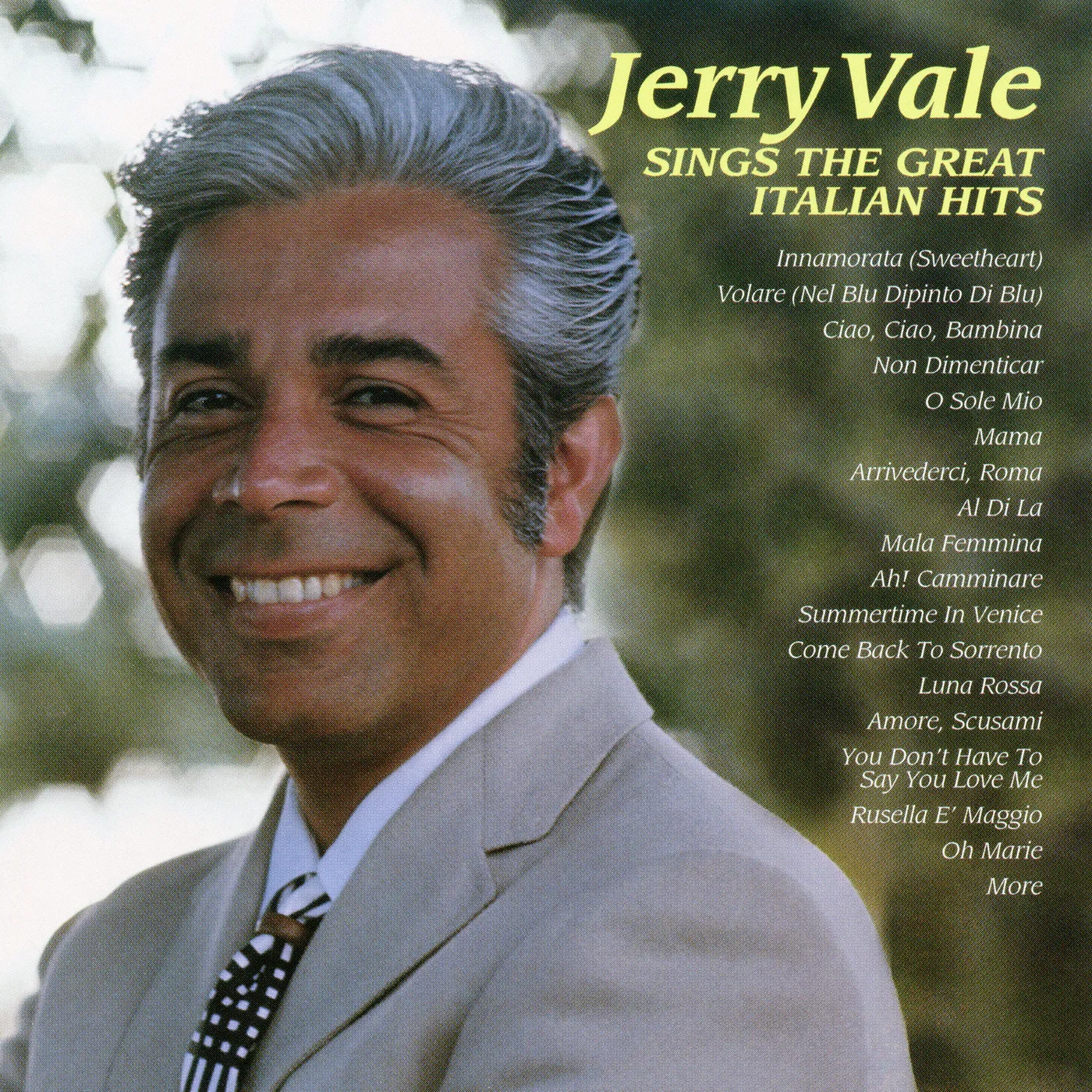 JERRY VALE SINGS THE GREAT ITALIAN HITS CD