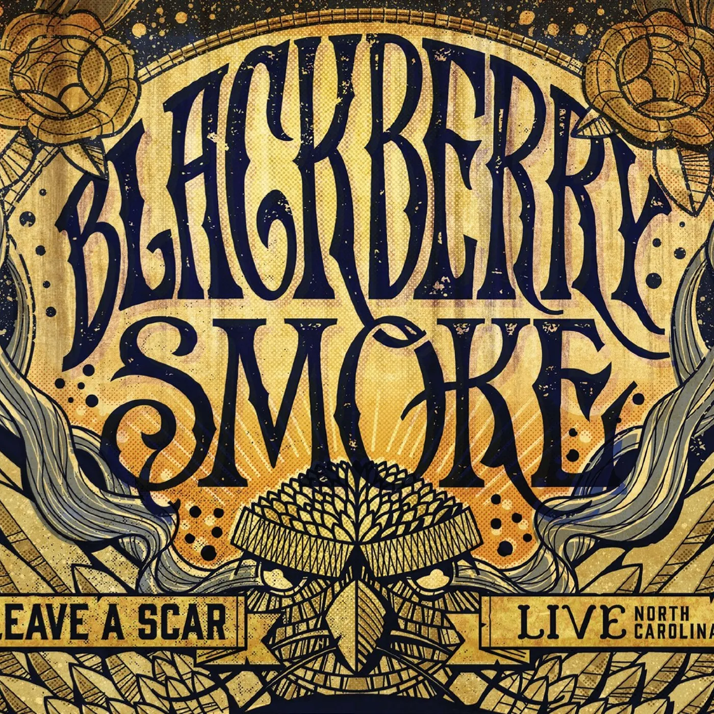 Blackberry Smoke LEAVE A SCAR LIVE IN NORTH CAROLINA Vinyl Record