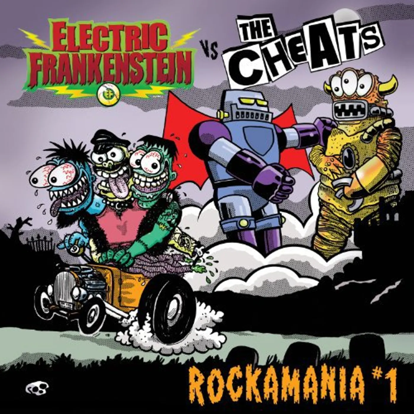 Electric Frankenstein Rockamania 1 Vinyl Record