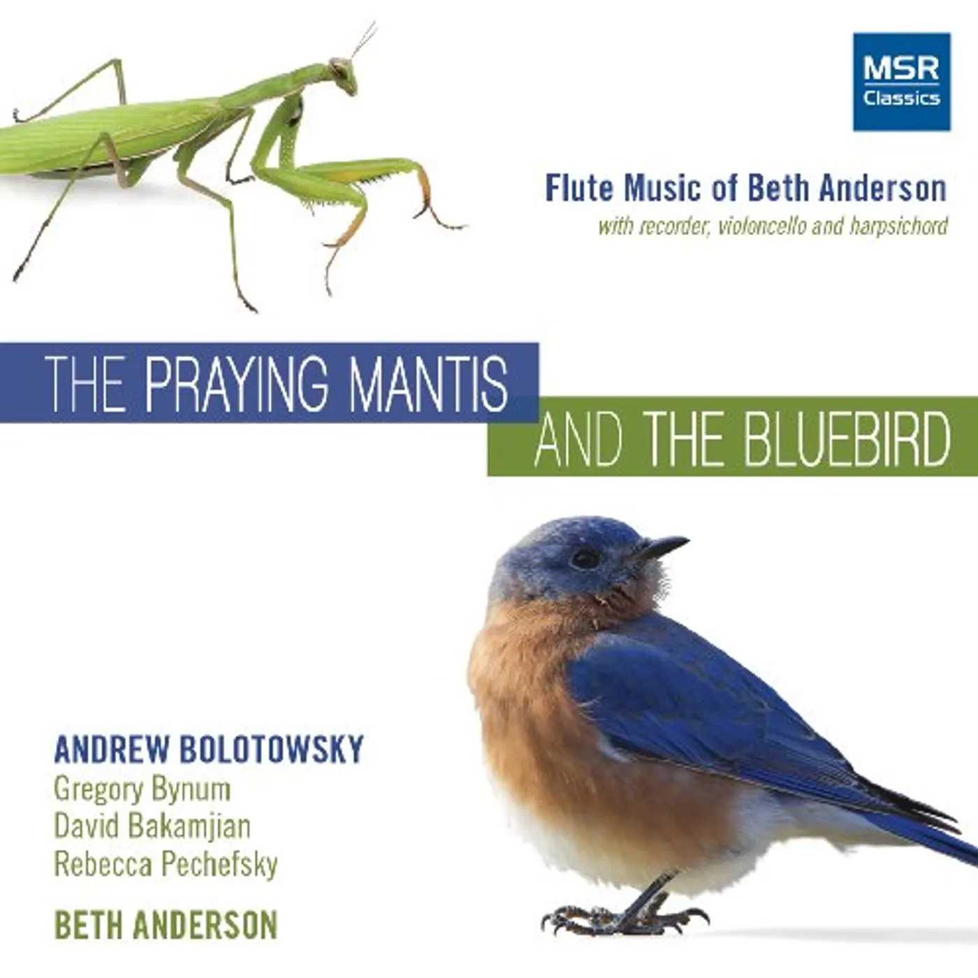 Beth Anderson PRAYING MANTIS & THE BLUEBIRD CD