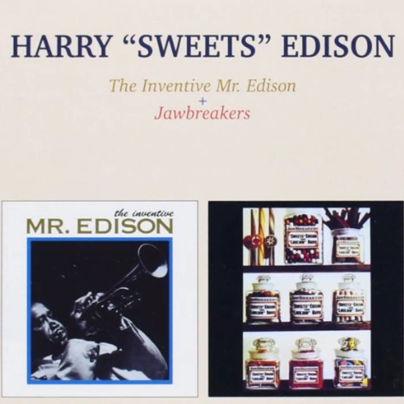 Harry "Sweets" Edison INVENTIVE MR. EDISON + JAWBREAKERS CD