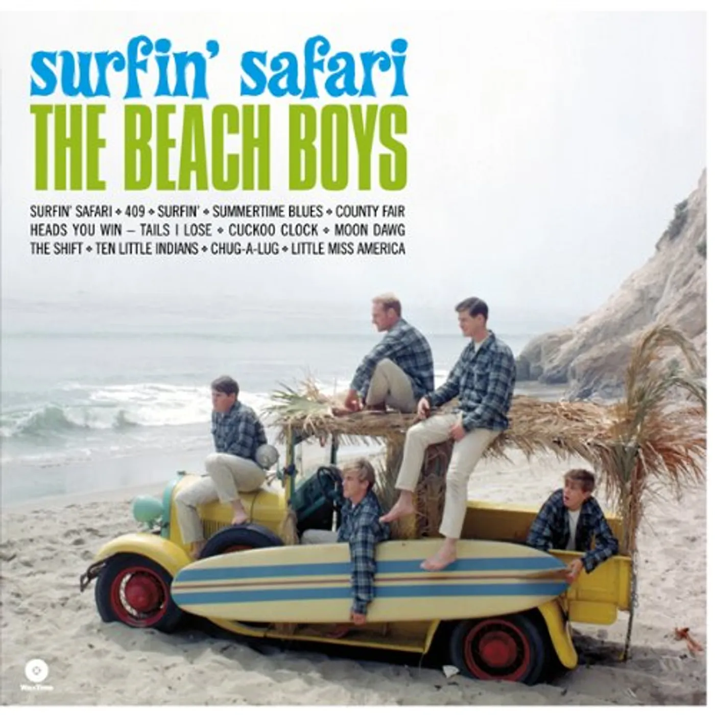 The Beach Boys SURFIN' SAFARI Vinyl Record - Spain Release