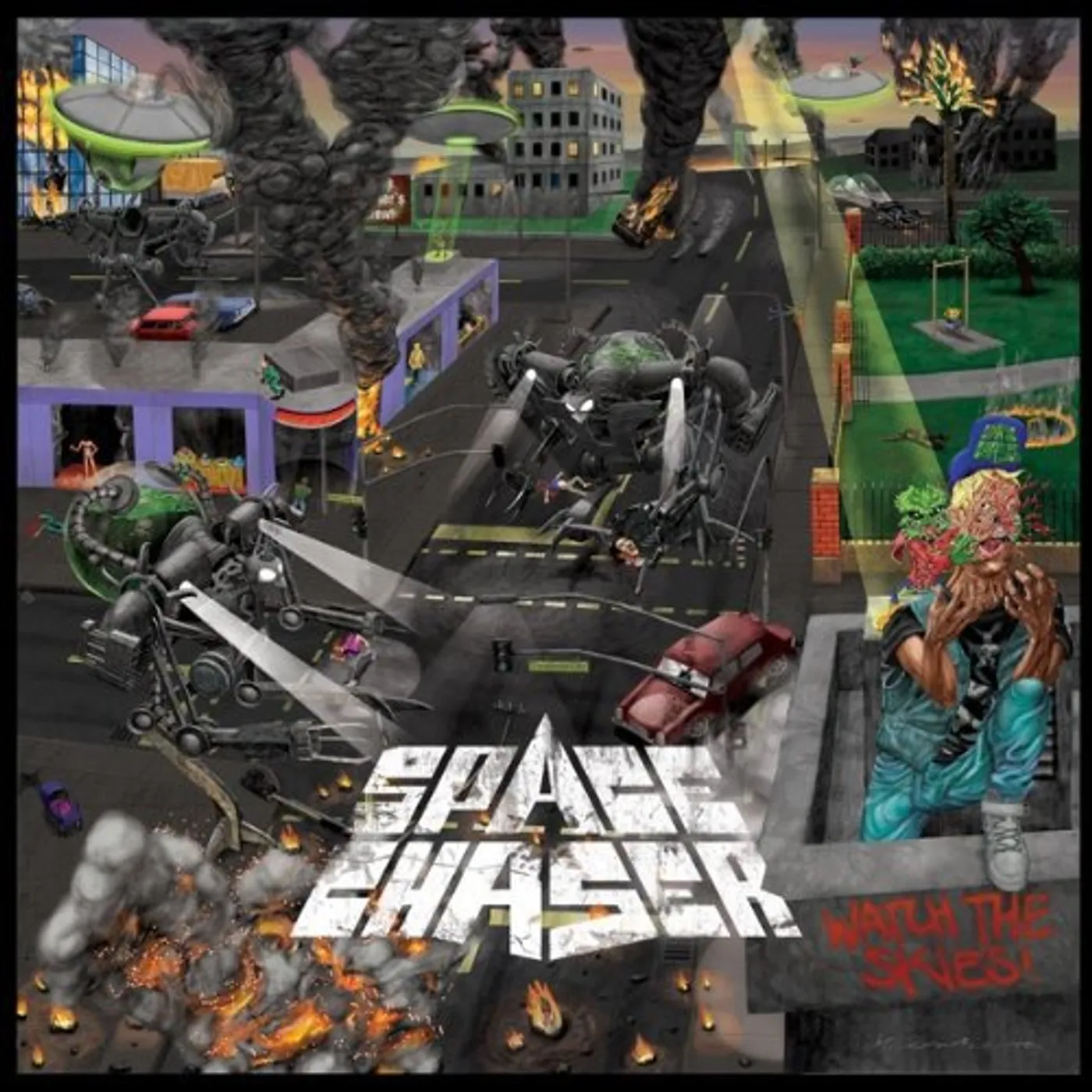 Space Chaser Watch the Skies Vinyl Record