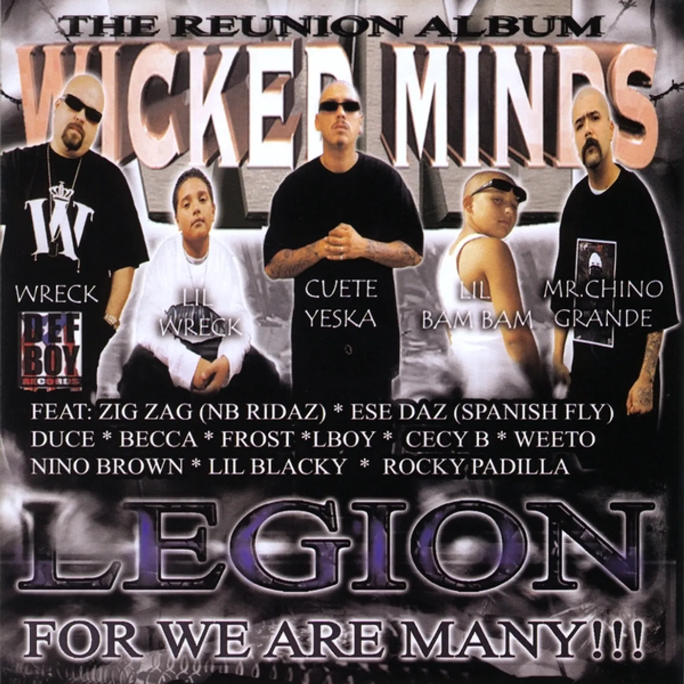 Wicked Minds LEGION CD