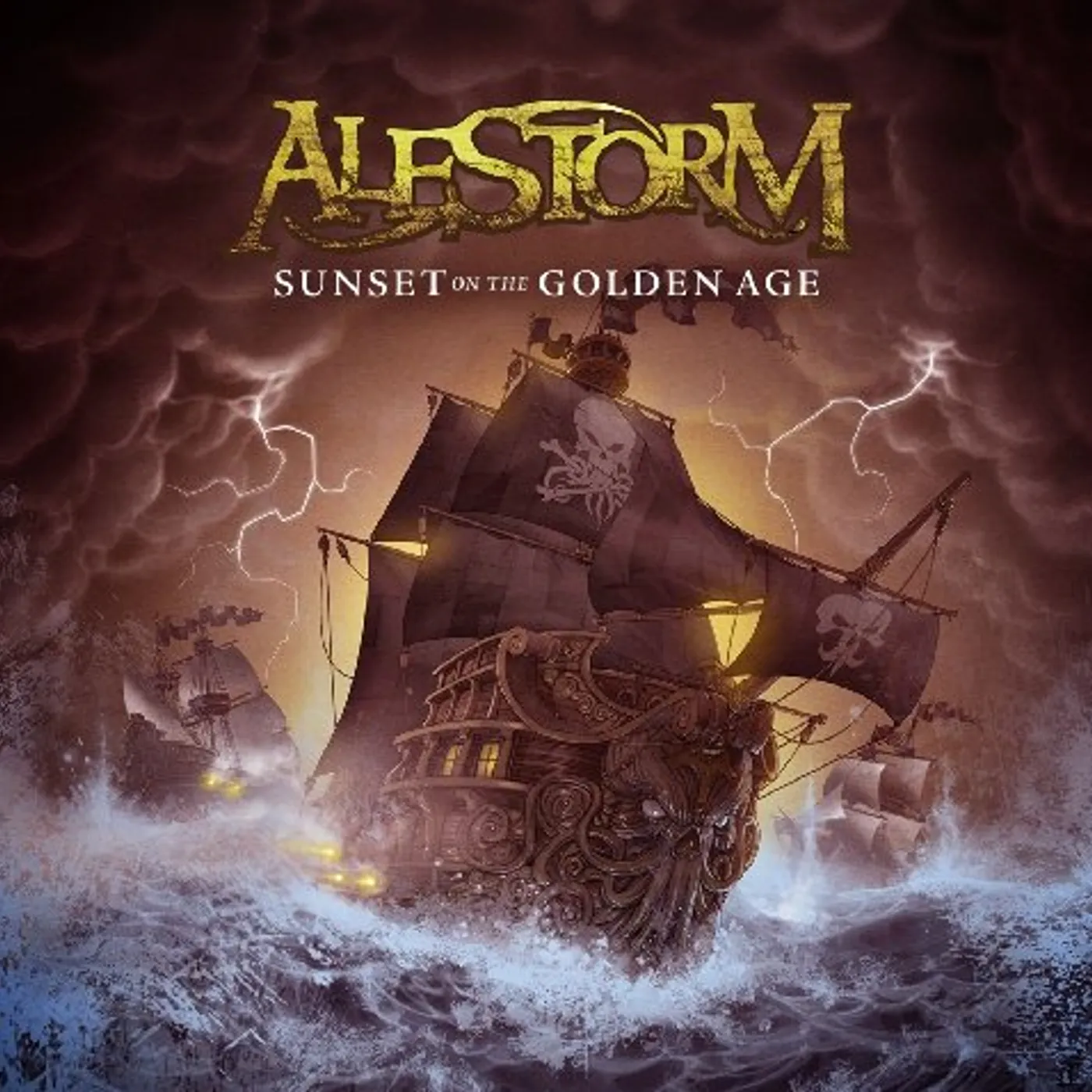 Alestorm SUNSET ON THE GOLDEN AGE (UK) (Vinyl)