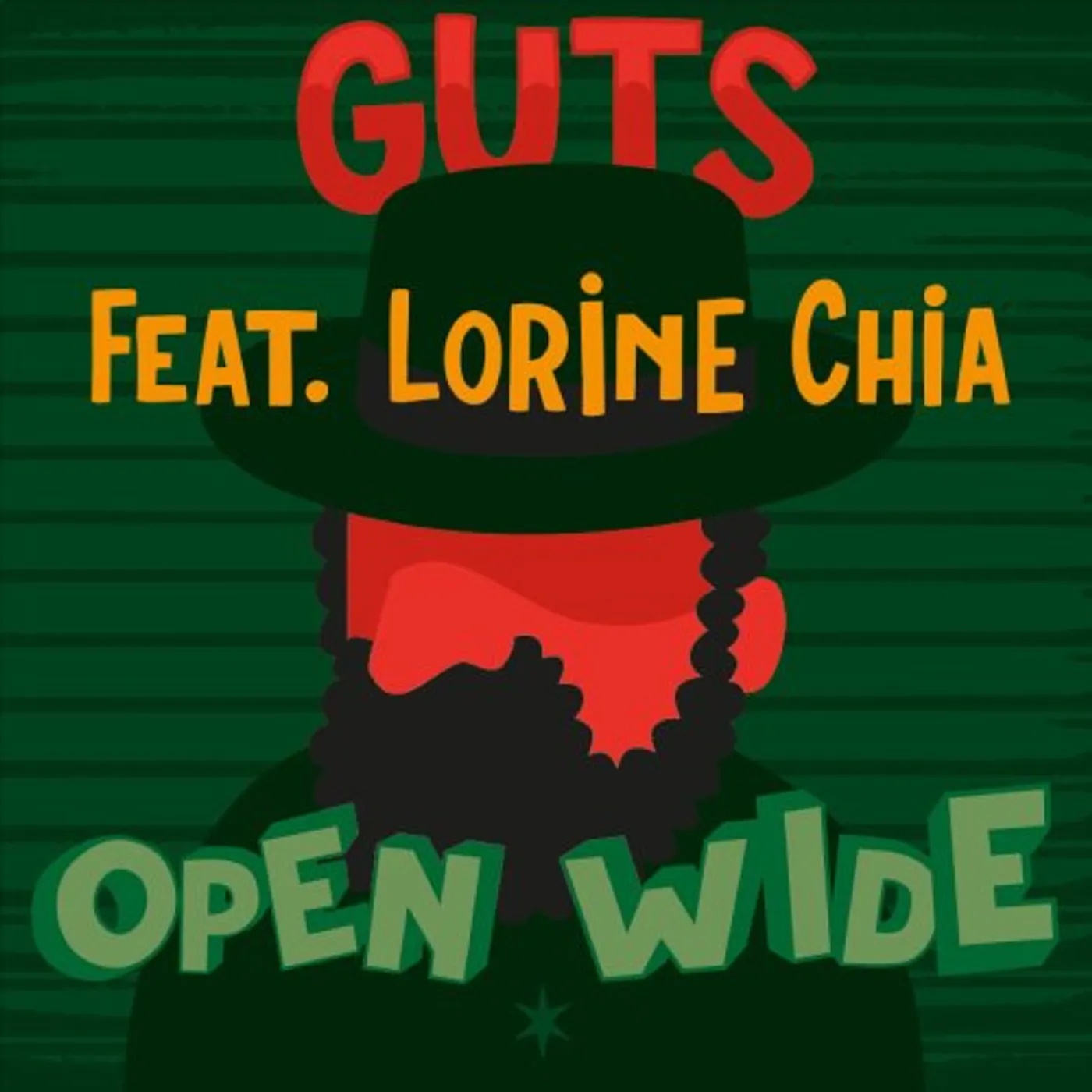 Guts OPEN WIDE Vinyl Record
