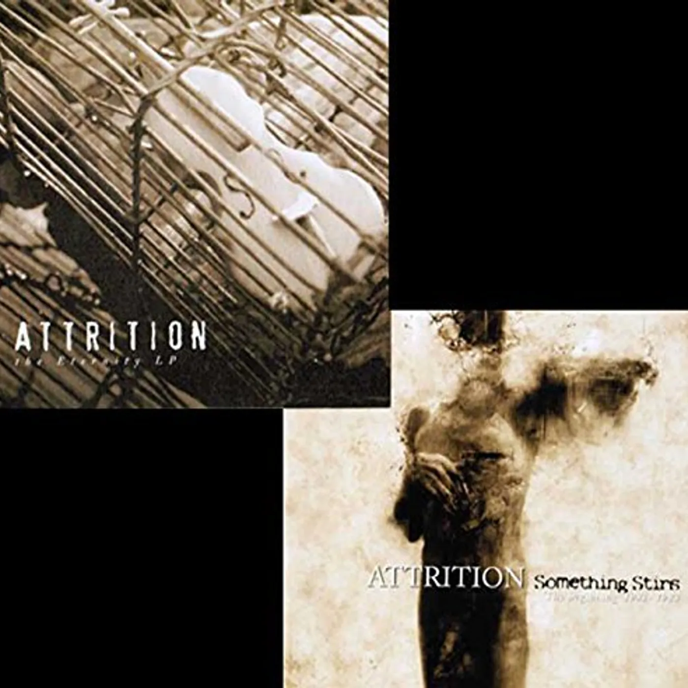 Attrition SOMETHING STIRS/ETERNITY CD