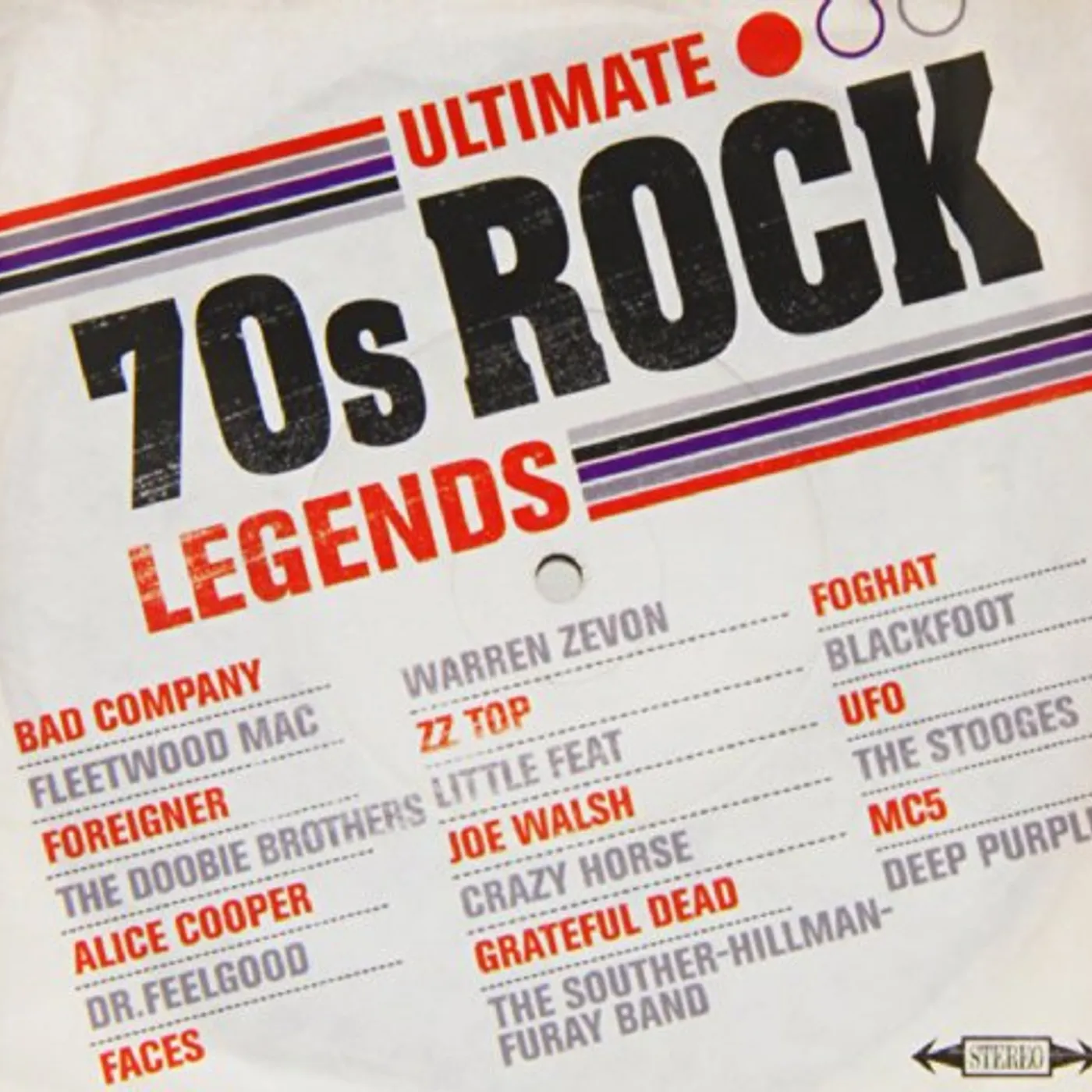 Various Artists  ULTIMATE 70S ROCK LEGENDS CD