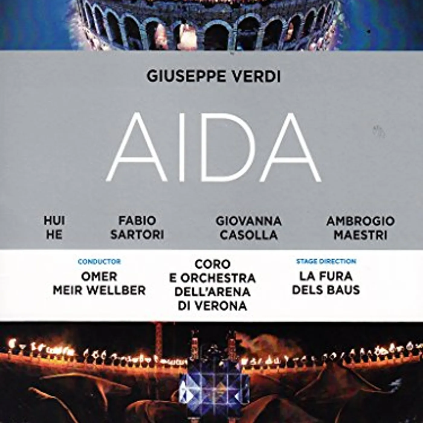 Verdi AIDA Blu-ray