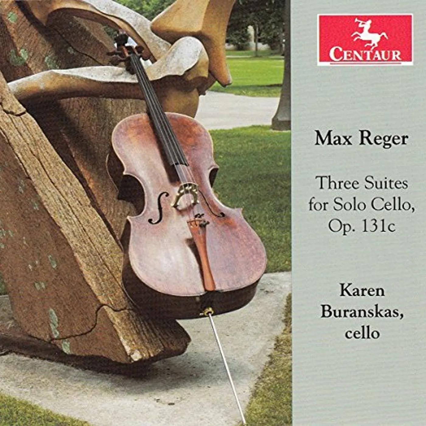 Reger 3 SUITES FOR SOLO CELLO CD