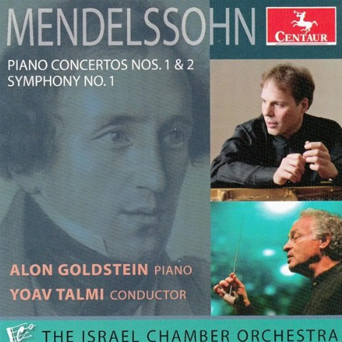 Mendelssohn PIANO CTOS 1 & 2 SYM 1 CD