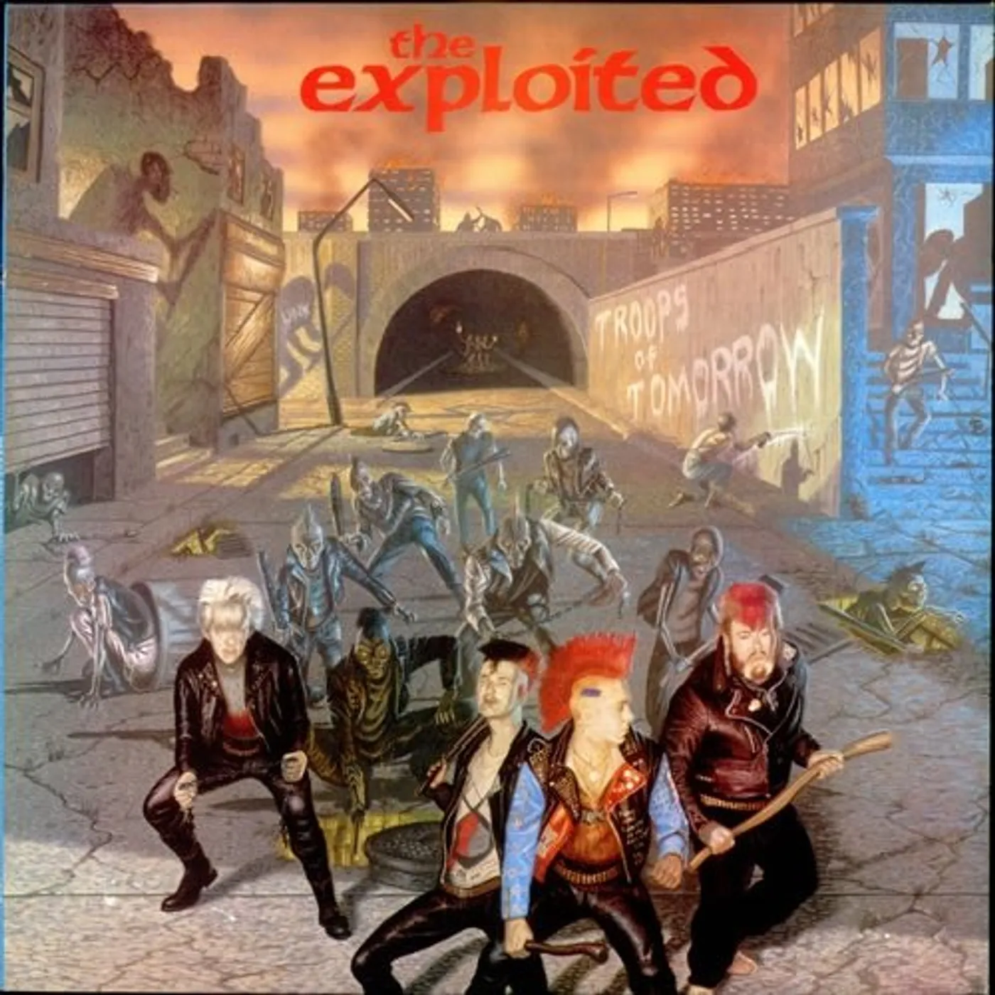 The Exploited Troops Of Tomorrow Vinyl Record
