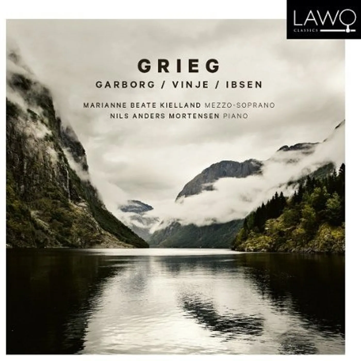 Edvard Grieg LIEDER ON TEXTS BY GARBORG IBSEN & VINJE CD