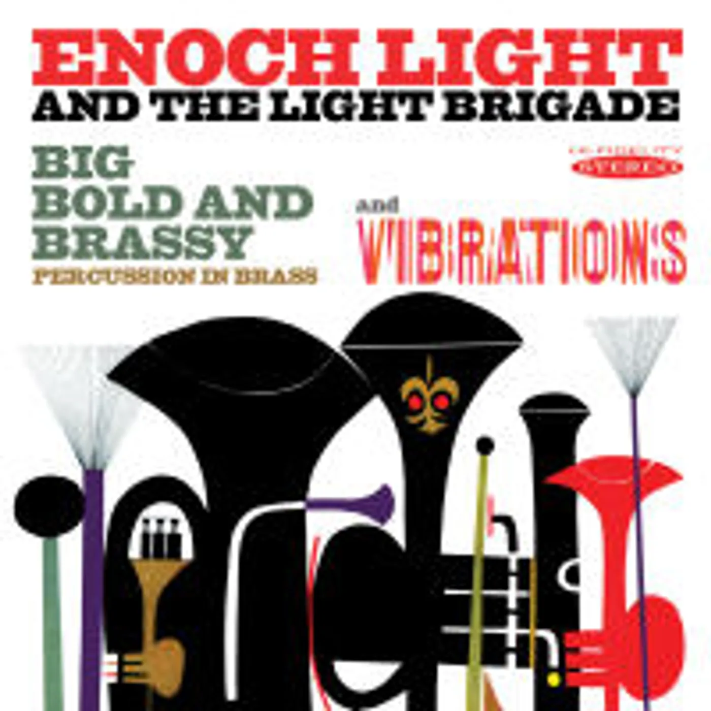 Enoch Light BIG BOLD & BRASSY & VIBRATIONS CD